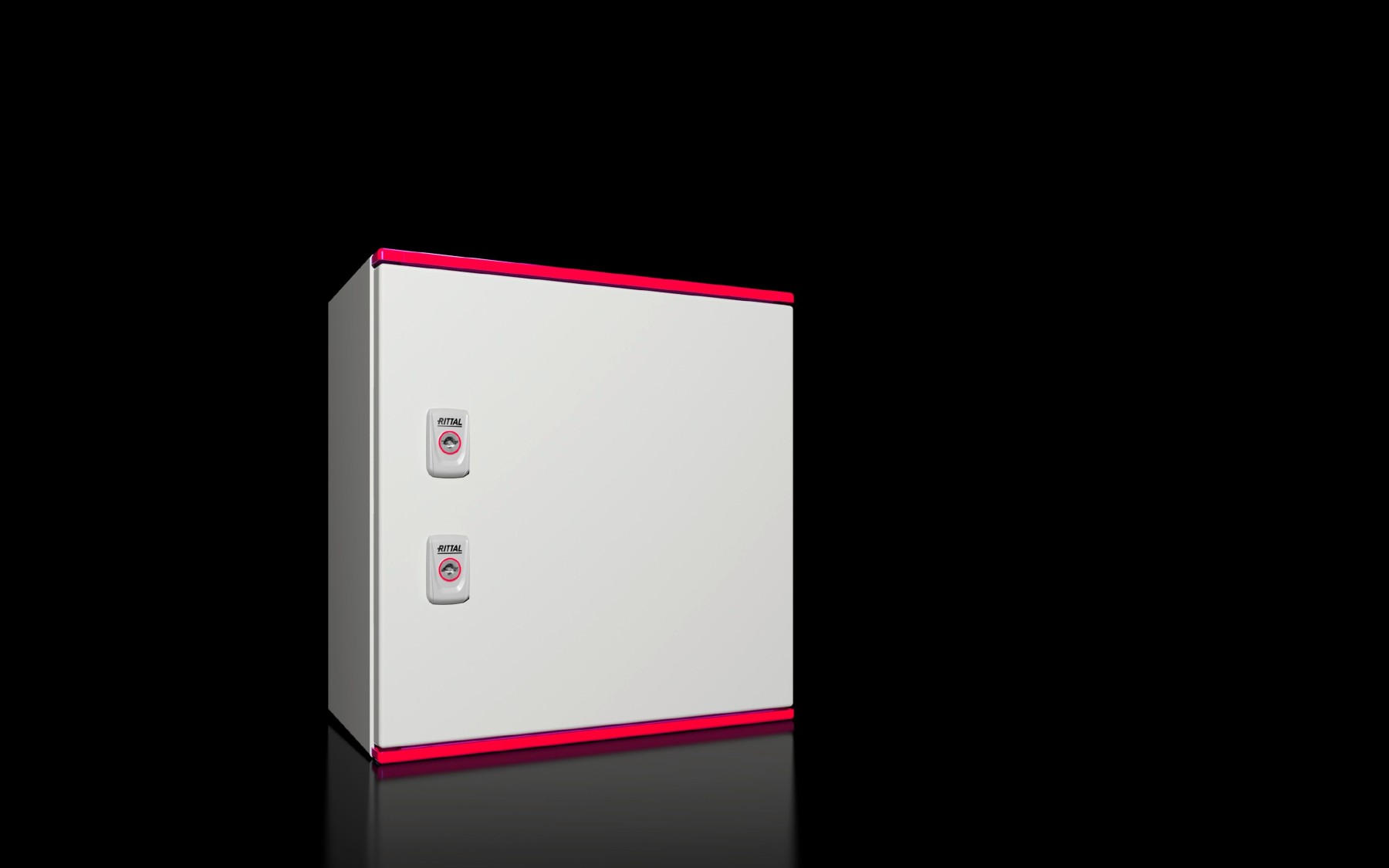 Rittal 1444000 Wall Mounted GRP RAL7035 400x400x200 IP66