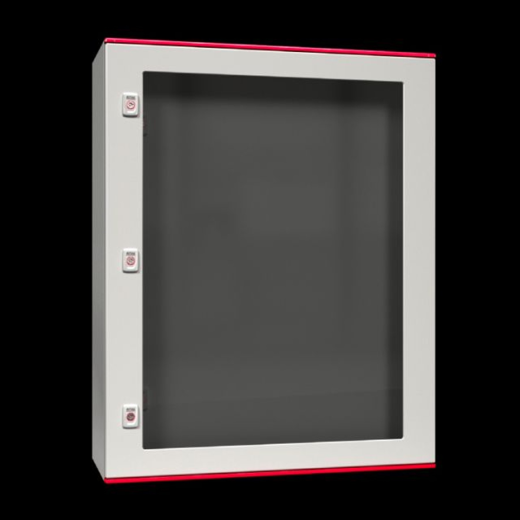 Rittal 1449000 Wall Mounted GRP RAL7035 Window 600x400x200 IP66