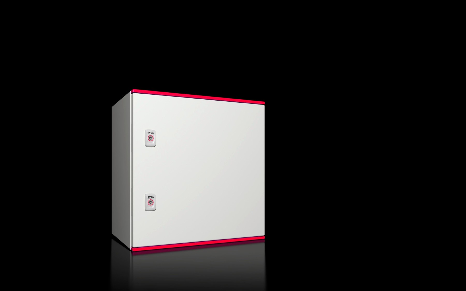 Rittal 1453000 Wall Mounted GRP RAL7035 500x500x300 IP66