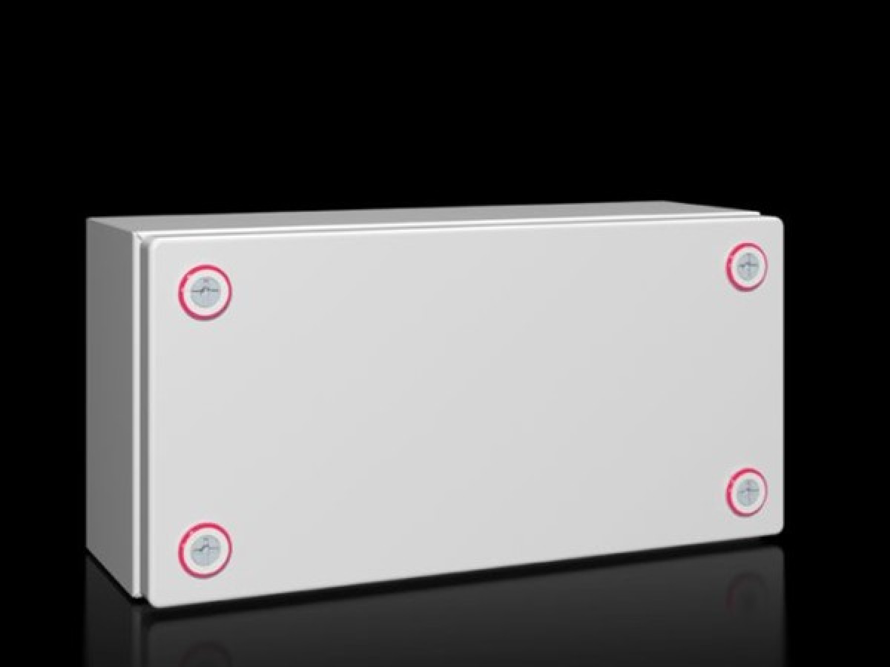 Rittal 1501000 Terminal box KX Mild Steel RAL7035 without gland plate 300x150x120 IP66