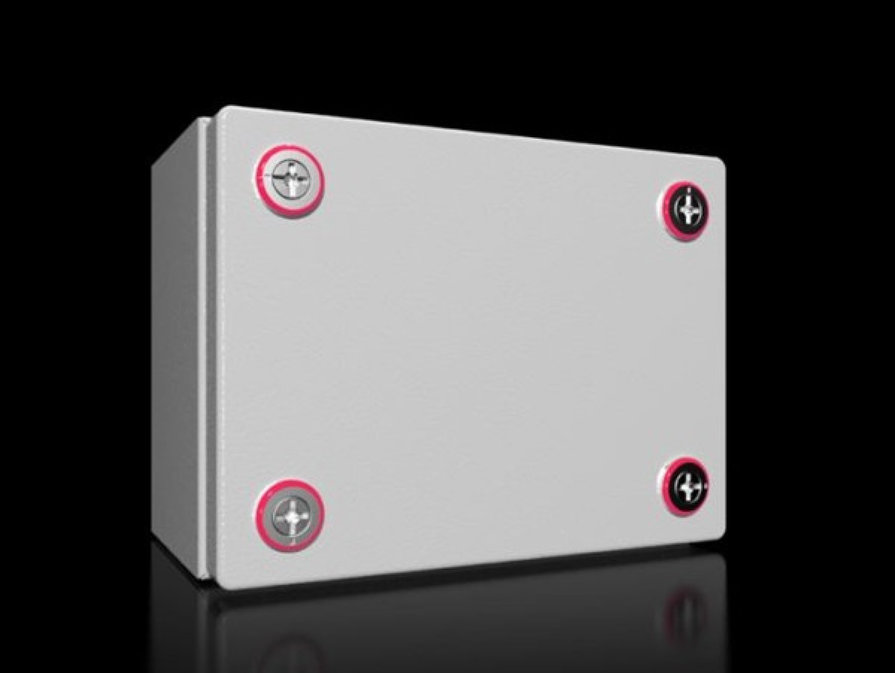 Rittal 1529000 Terminal box KX Mild Steel RAL7035 without gland plate 200x150x120 IP66