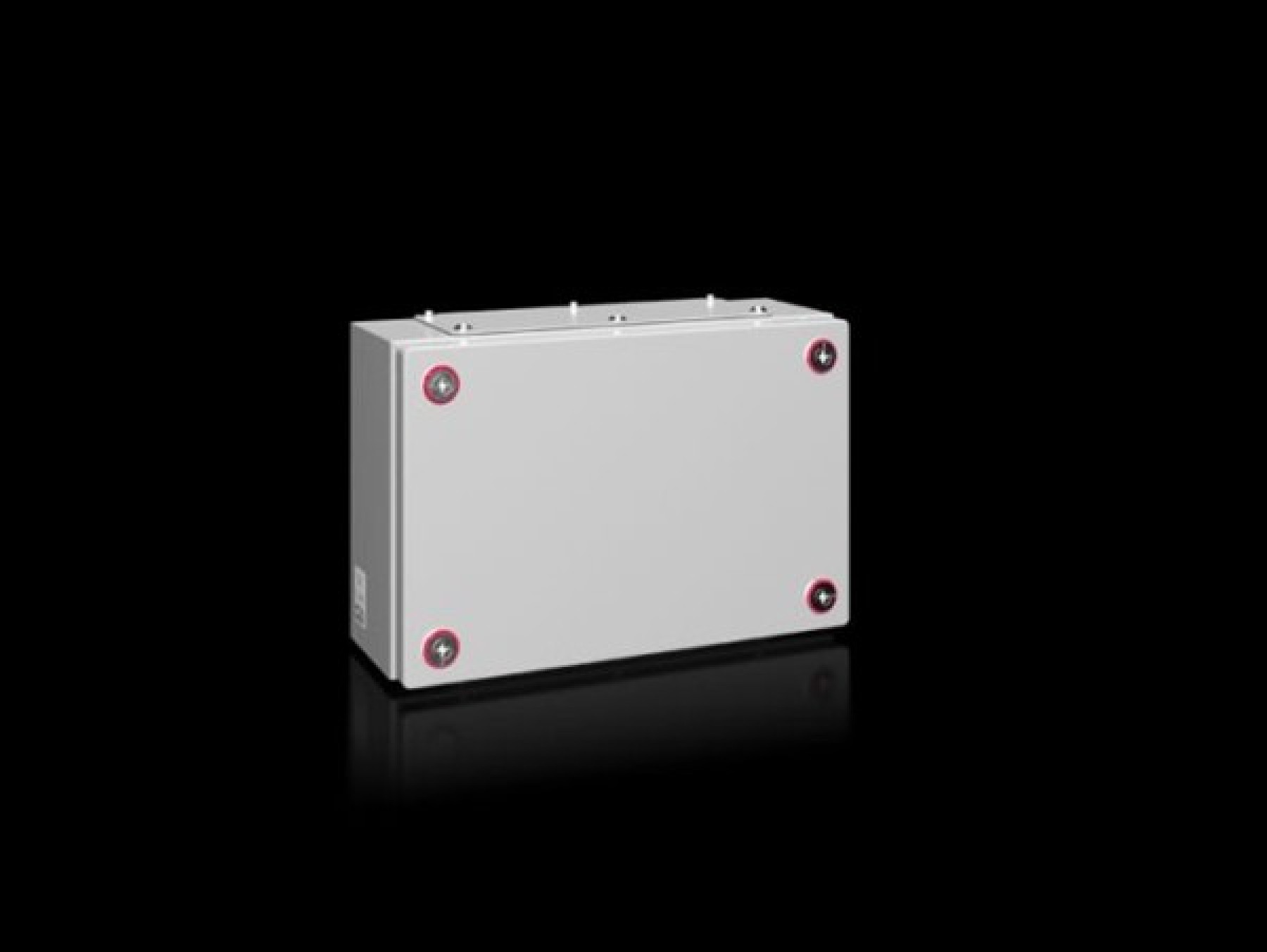 Rittal 1531000 Terminal box KX Mild Steel RAL7035 without gland plate 300x200x120 IP55