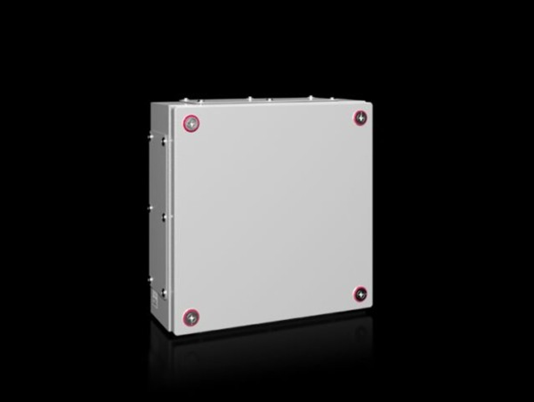 Rittal 1535000 Terminal box KX Mild Steel RAL7035 without gland plate 300x300x120 IP55