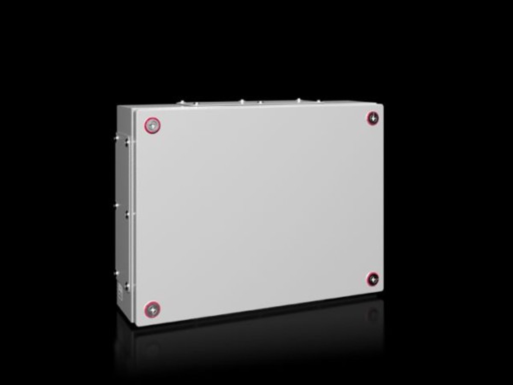 Rittal 1536000 Terminal box KX Mild Steel RAL7035 without gland plate 400x300x120 IP55