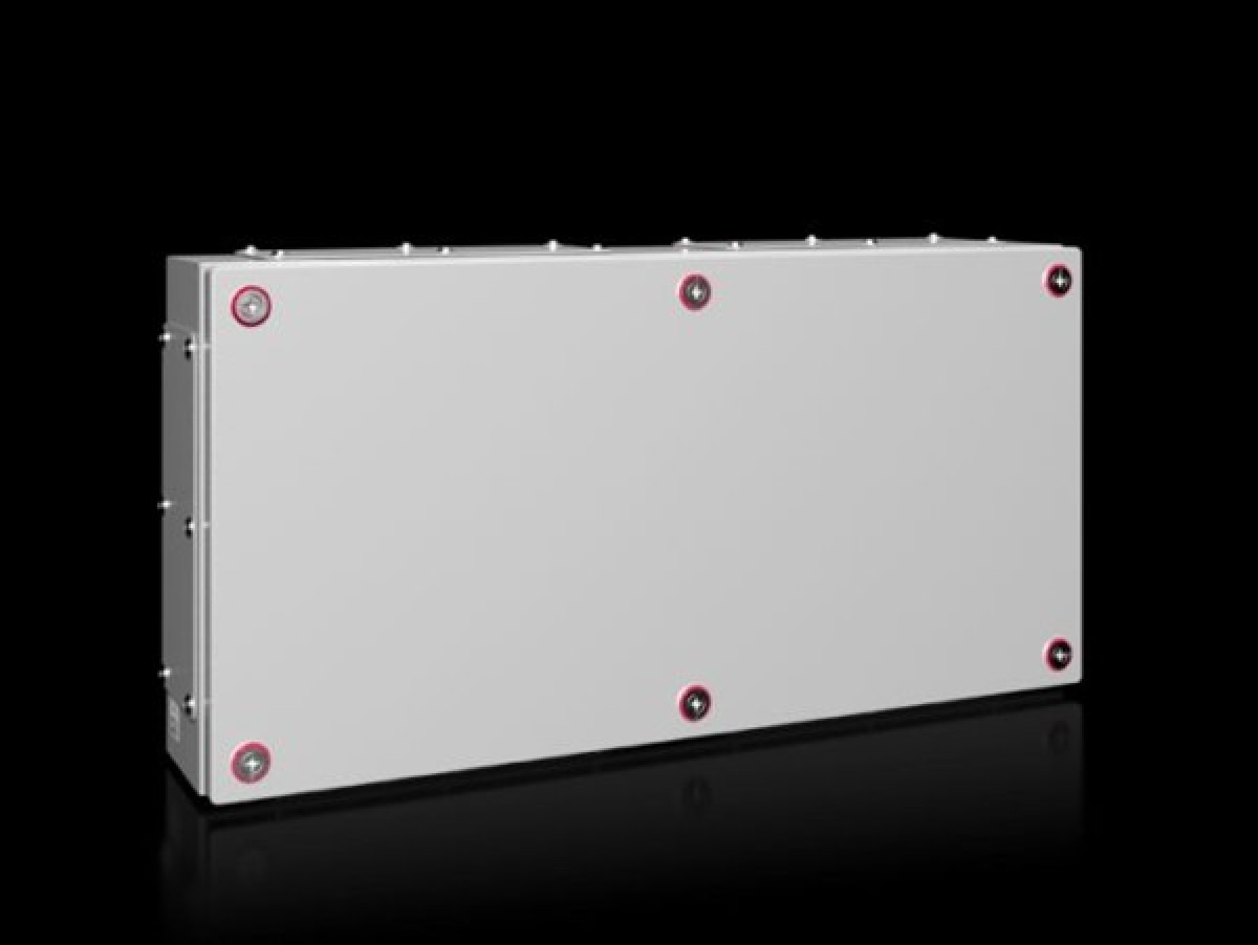 Rittal 1538000 Terminal box KX Mild Steel RAL7035 without gland plate 600x300x120 IP55