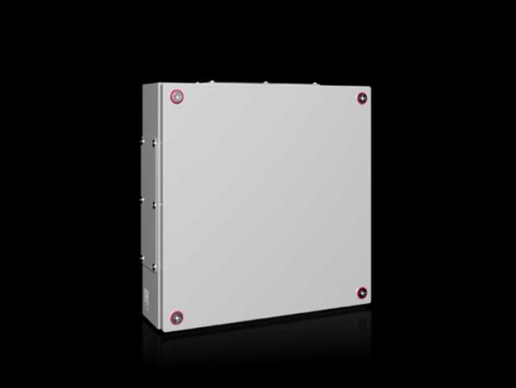 Rittal 1539000 Terminal box KX Mild Steel RAL7035 without gland plate 400x400x120 IP55