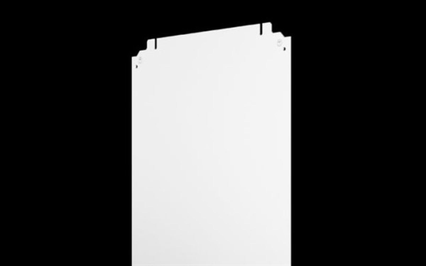 Rittal 1562800 Kx Mounting Plate Wh: 125x285 Mm