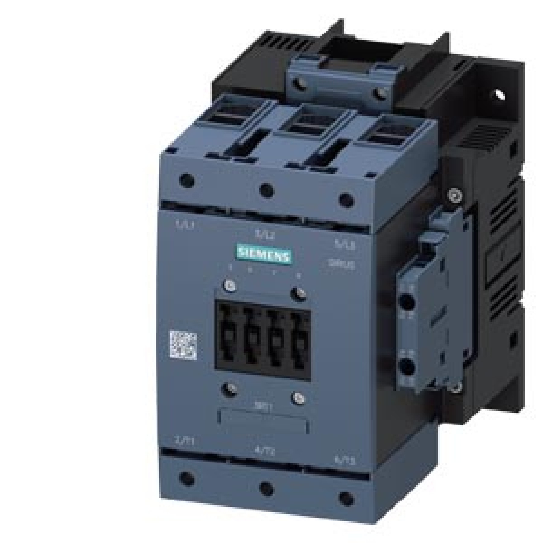Siemens 3RT10541AF36 Contactor 115A 115AMP 55KW 3 POLE 400V 110VAC-127VAC/DC 2NO+2NC