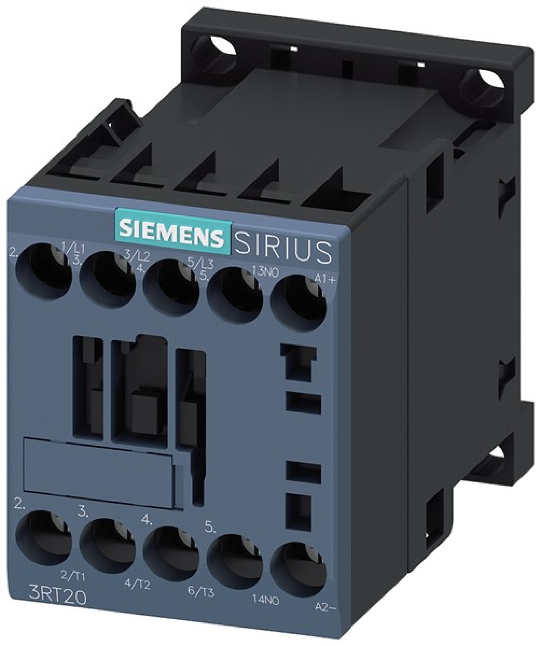 Siemens 3RT20161BB41 Contactor 9A 9AMP 4KW 3 POLE 400V 24VAC DC 1NO