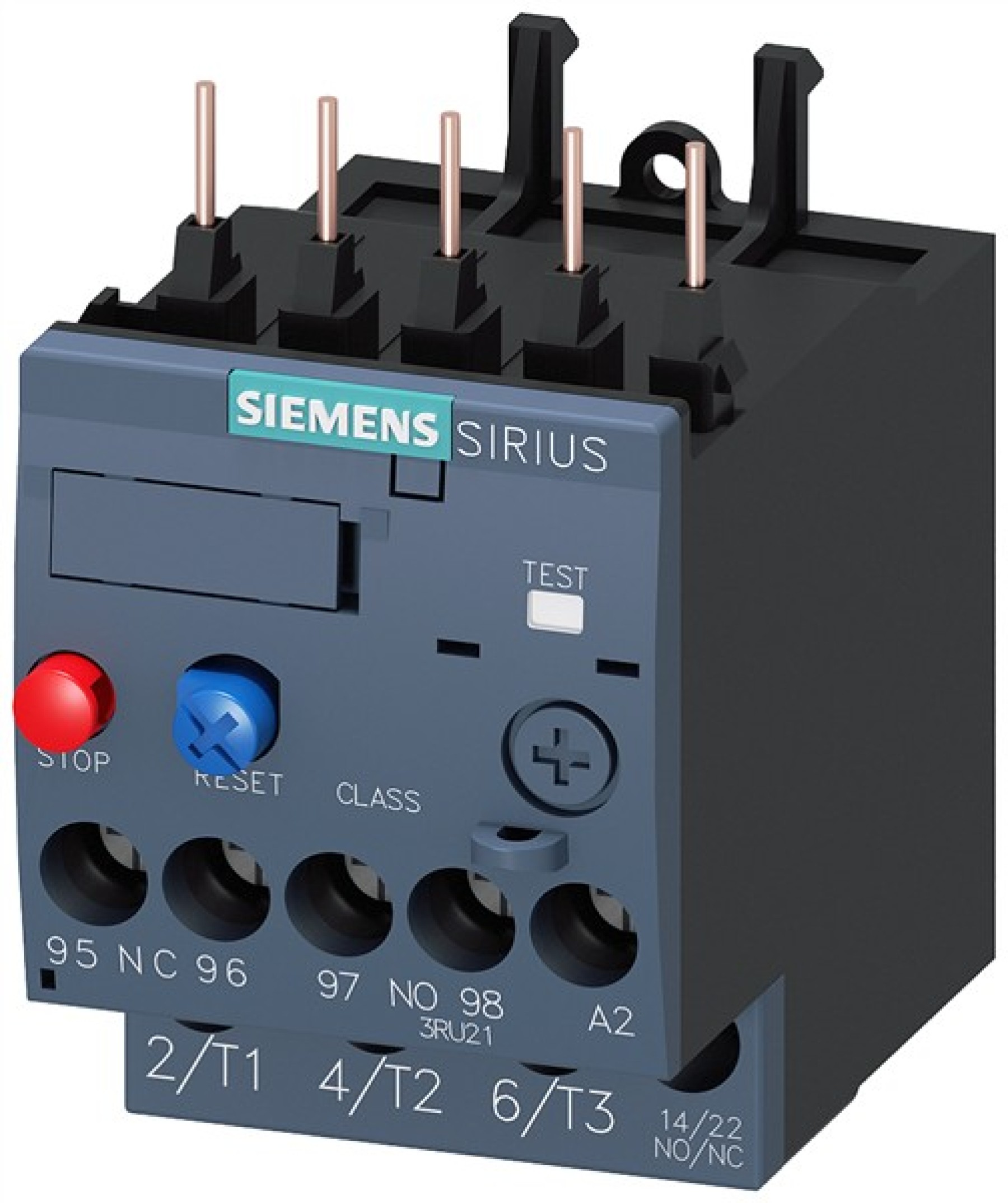 Siemens 3RU21161KB0 Thermal Overload Relay 9.0-12.5 A contactor mounting