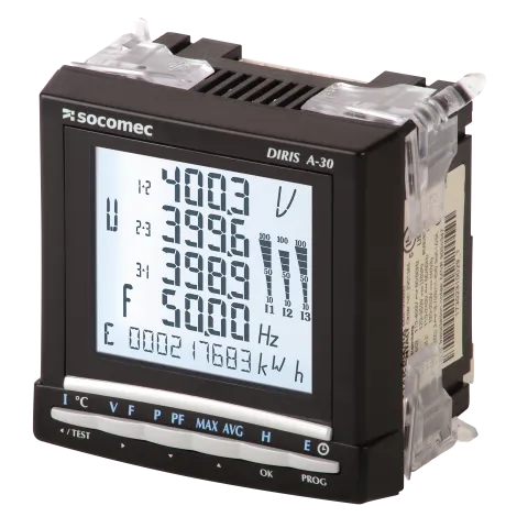 Socomec 48250405 Energy Meter DIRIS A-30 12-48VDC