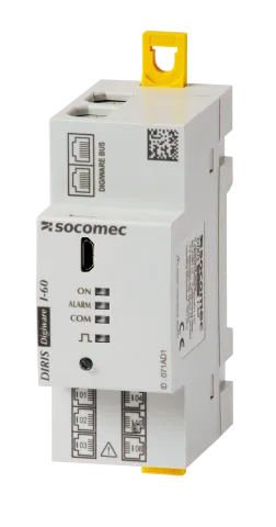 Socomec 48290113 Current module DIRIS Digiware I-61 6 inputs Metering Load curves