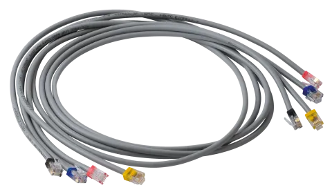 Socomec 48290597 RJ12 connection cable 0.5m x6