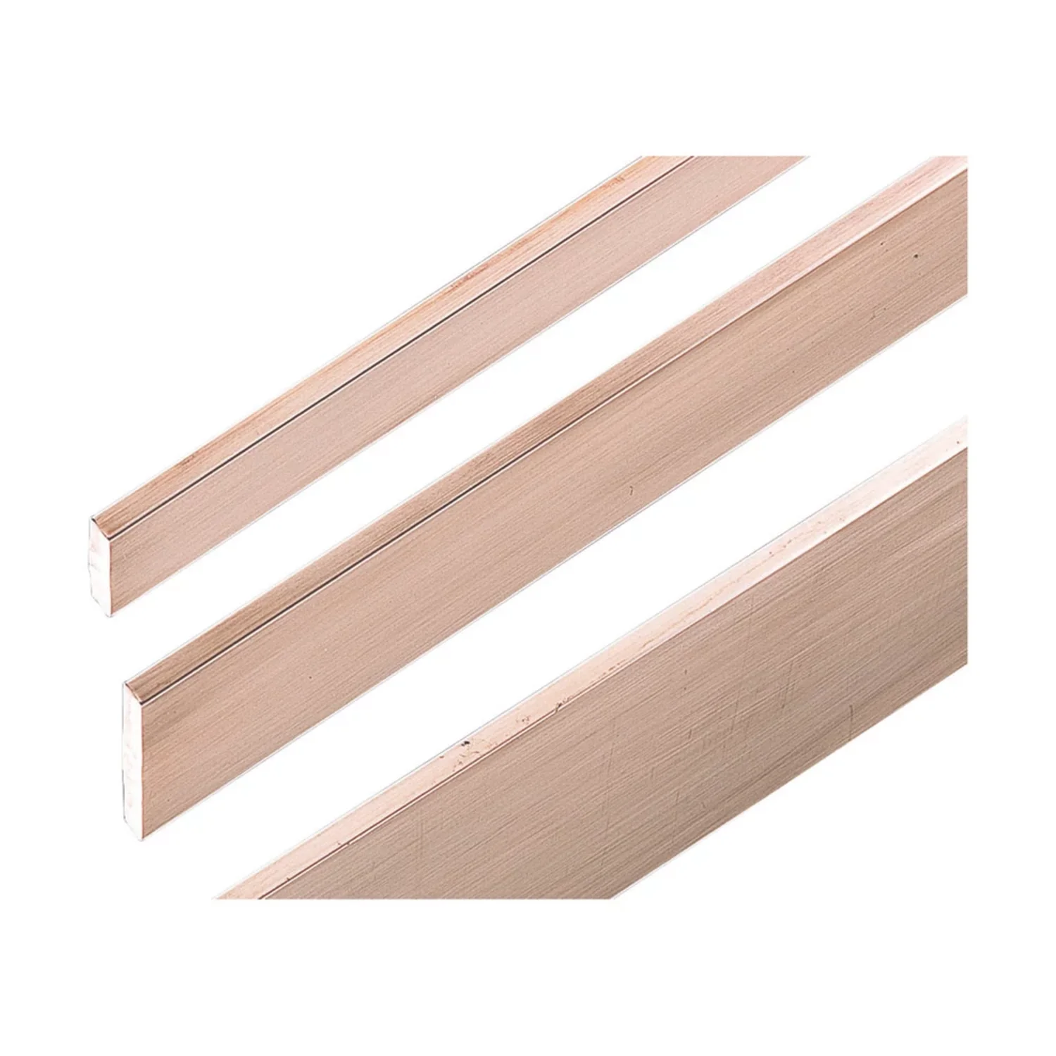Erico 549610 Eriflex 549610 PCB-2M-50X5 Plain Solid Copper Busbar 2m Length 50 x 5 583 Amps @ 65 DegreesC