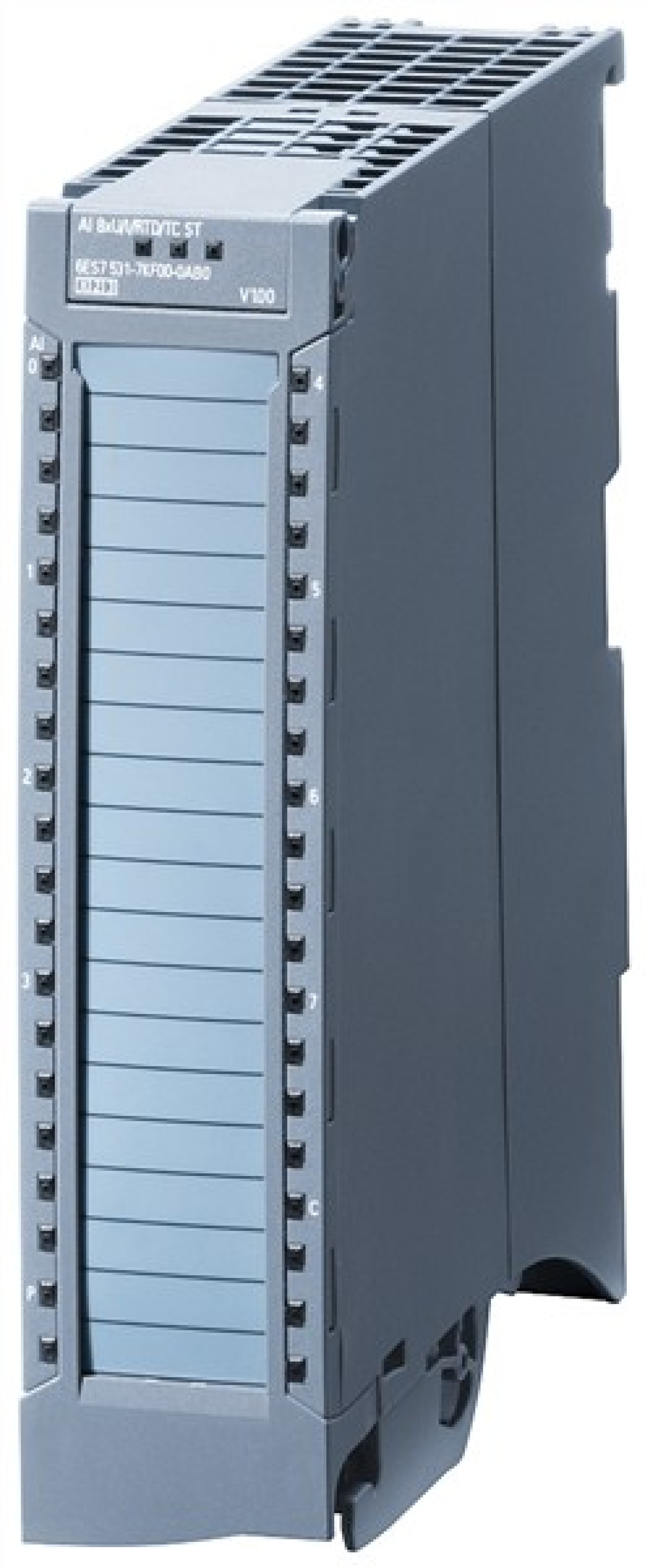 Siemens 6ES75317KF000AB0 SIMATIC S7-1500 AI 8xU/I/RTD/TC ST 35 mm Incl. power supply element shield b...