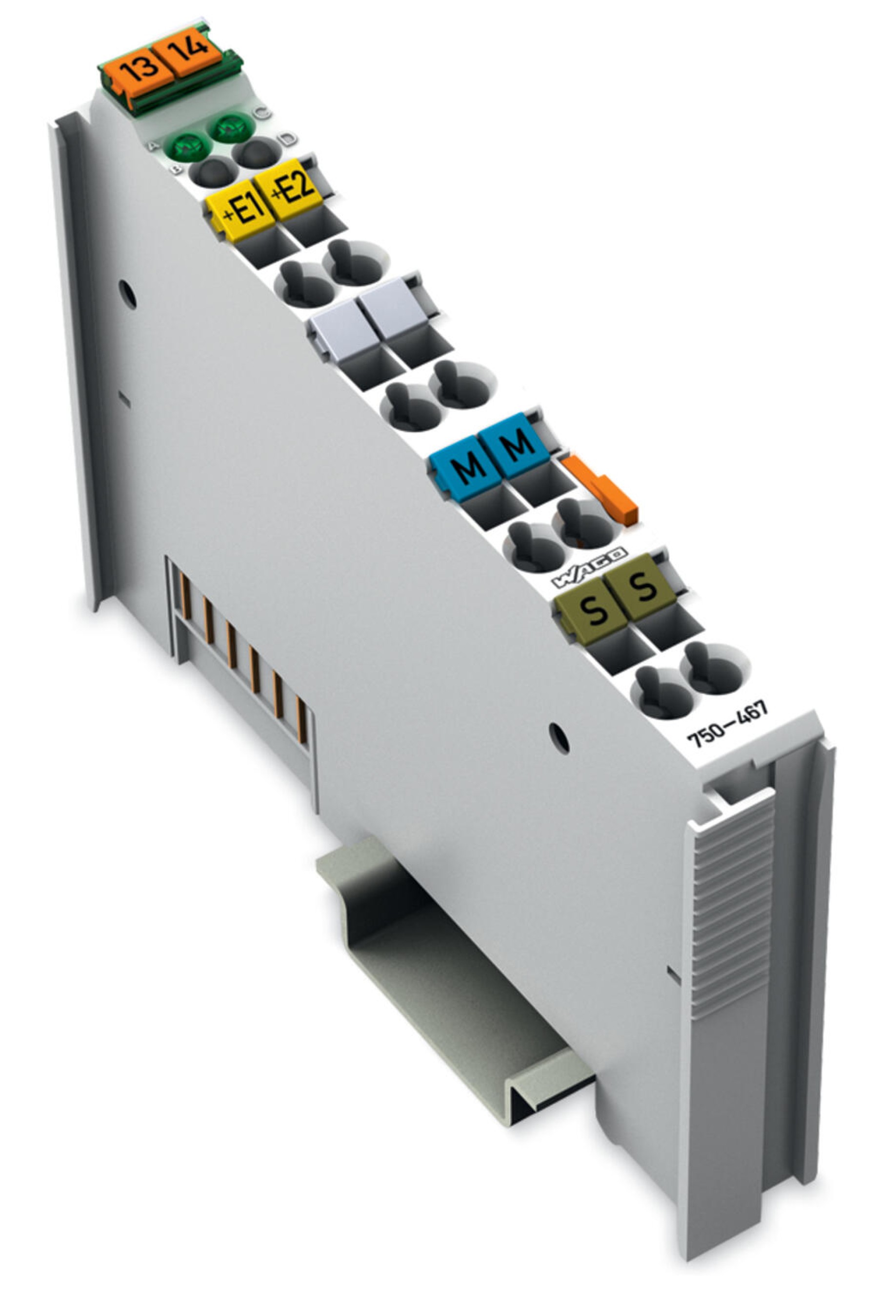 Wago Remote I/O 750-467 2 Channel Analog Input 0-10 Vdc Se