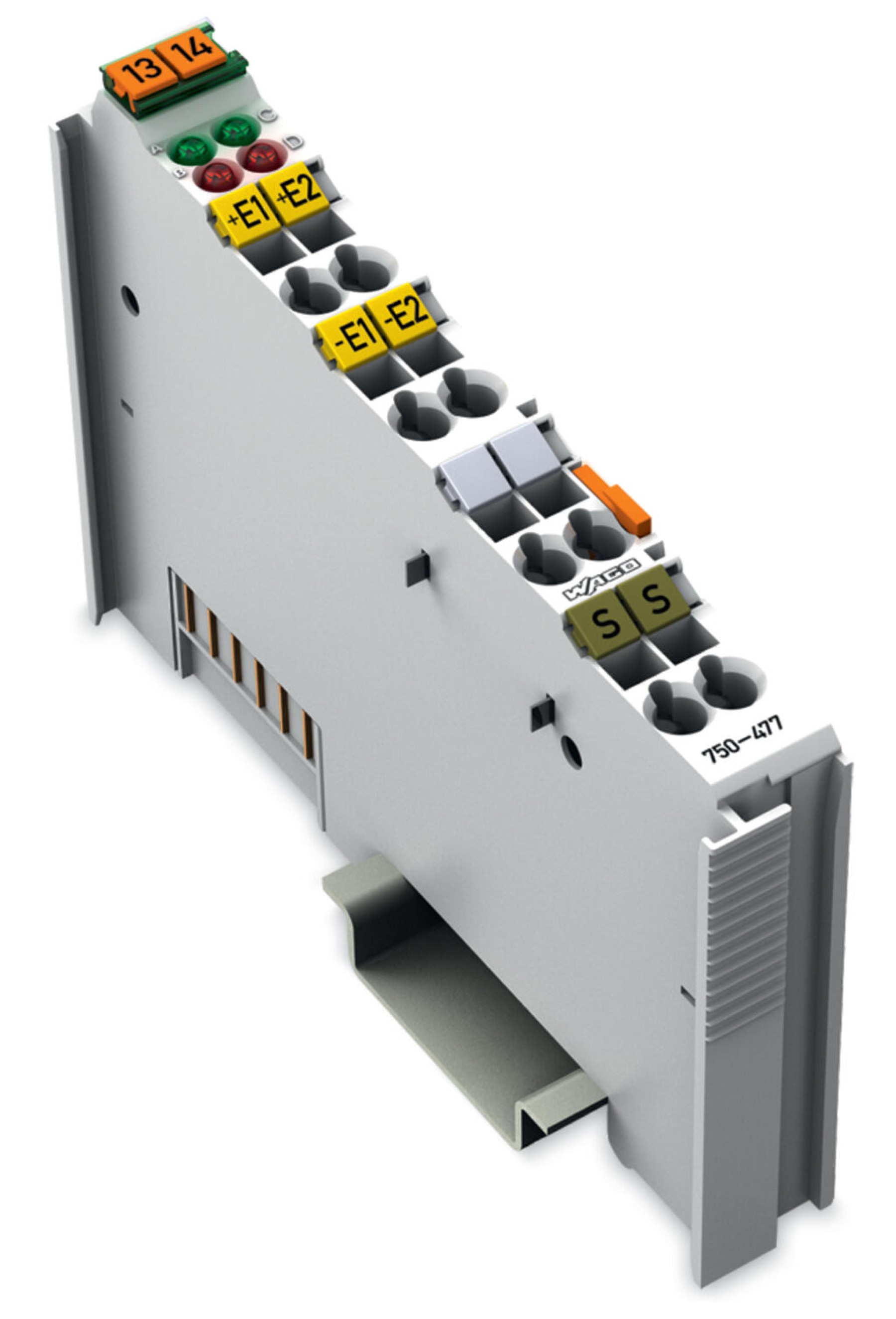 Wago Remote I/O 750-477 2 Channel Analog Input 0-10 Vdc Digital Inputff
