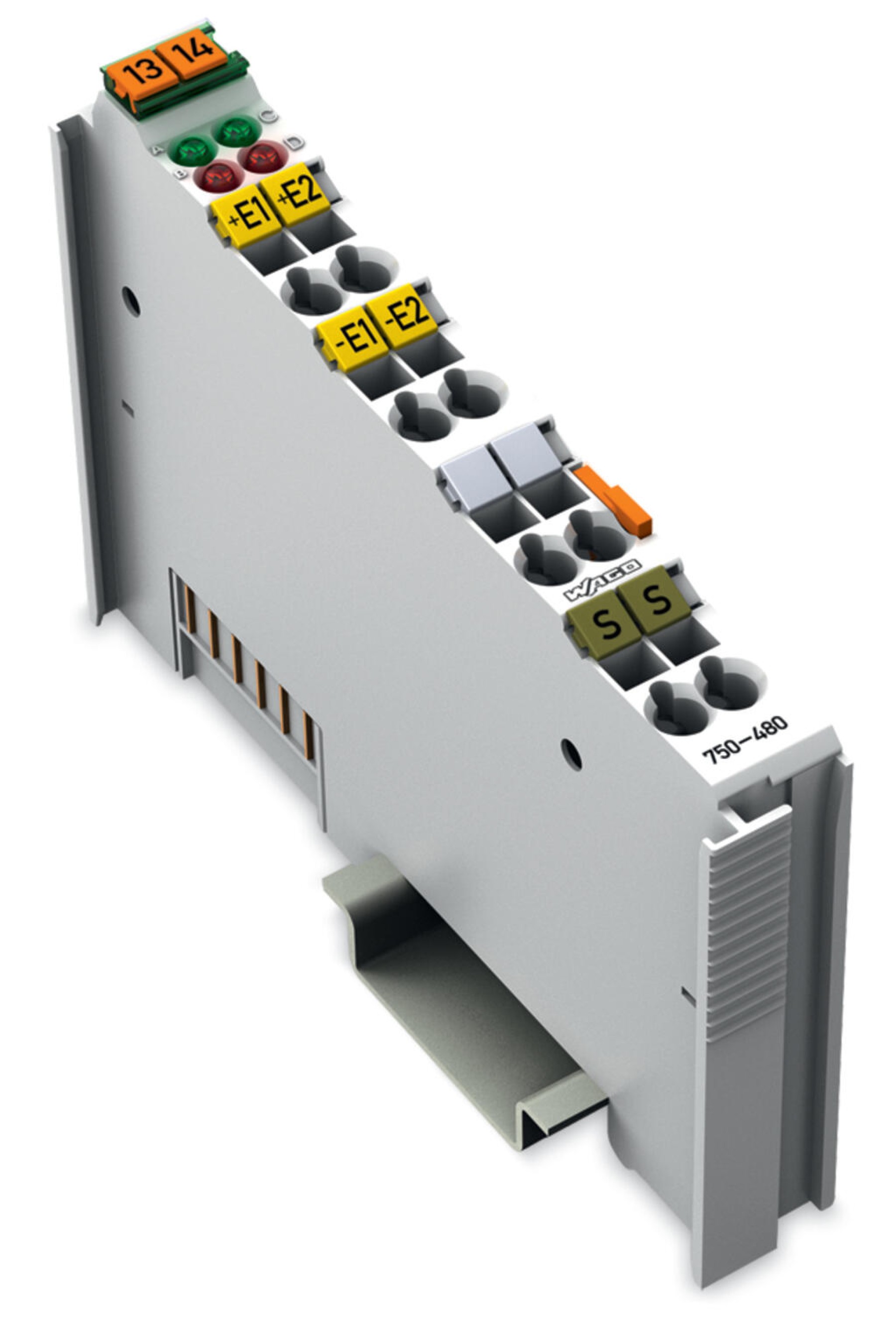 Wago Remote I/O 750-480 2-Channel Channel Analog Input Module 0-20Ma Digital Inputfferential Measurement Input