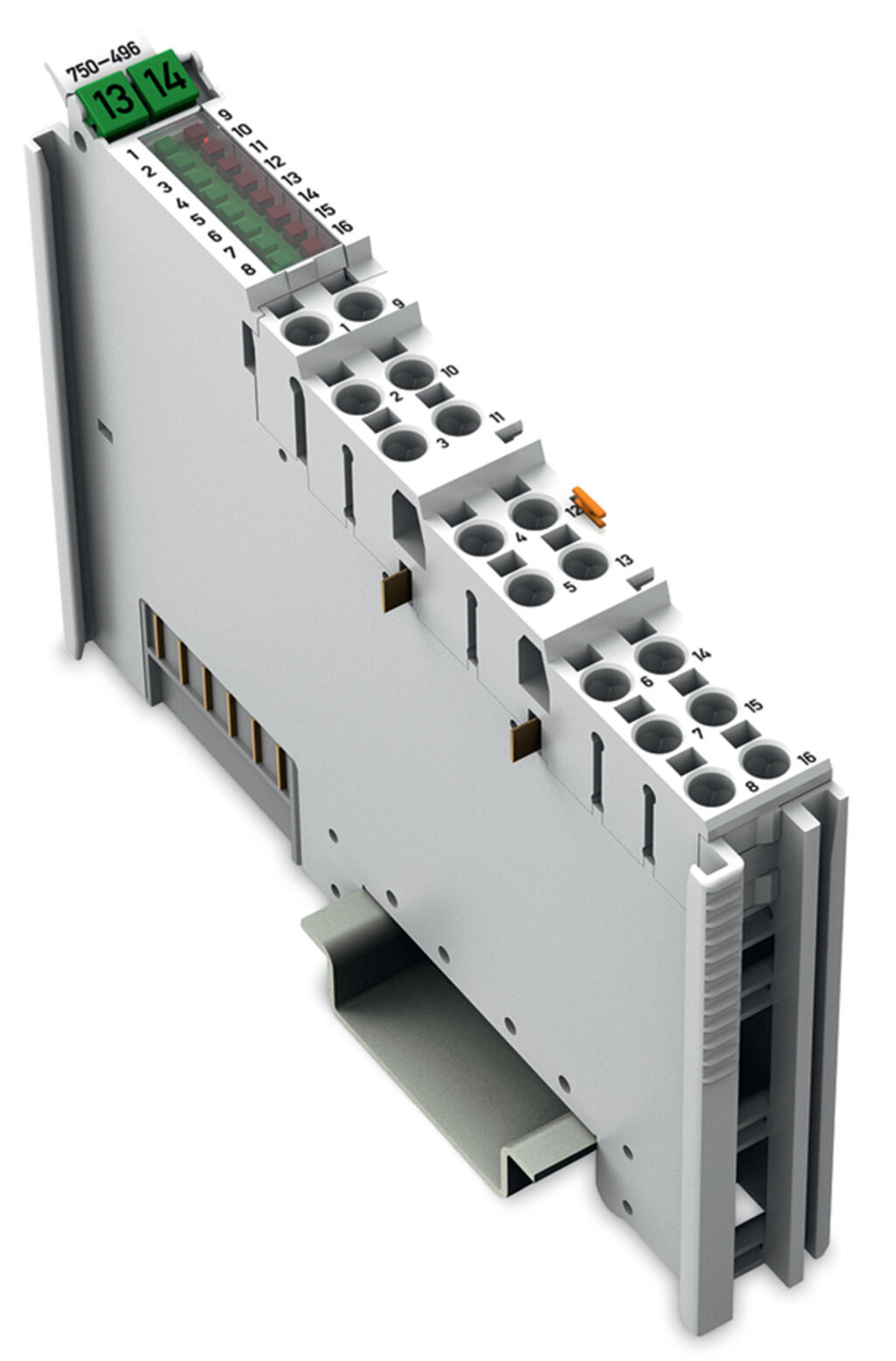 Wago Remote I/O 750-496 8-channel Channel Analog input module 0/4-20 mA Single-ended configurable