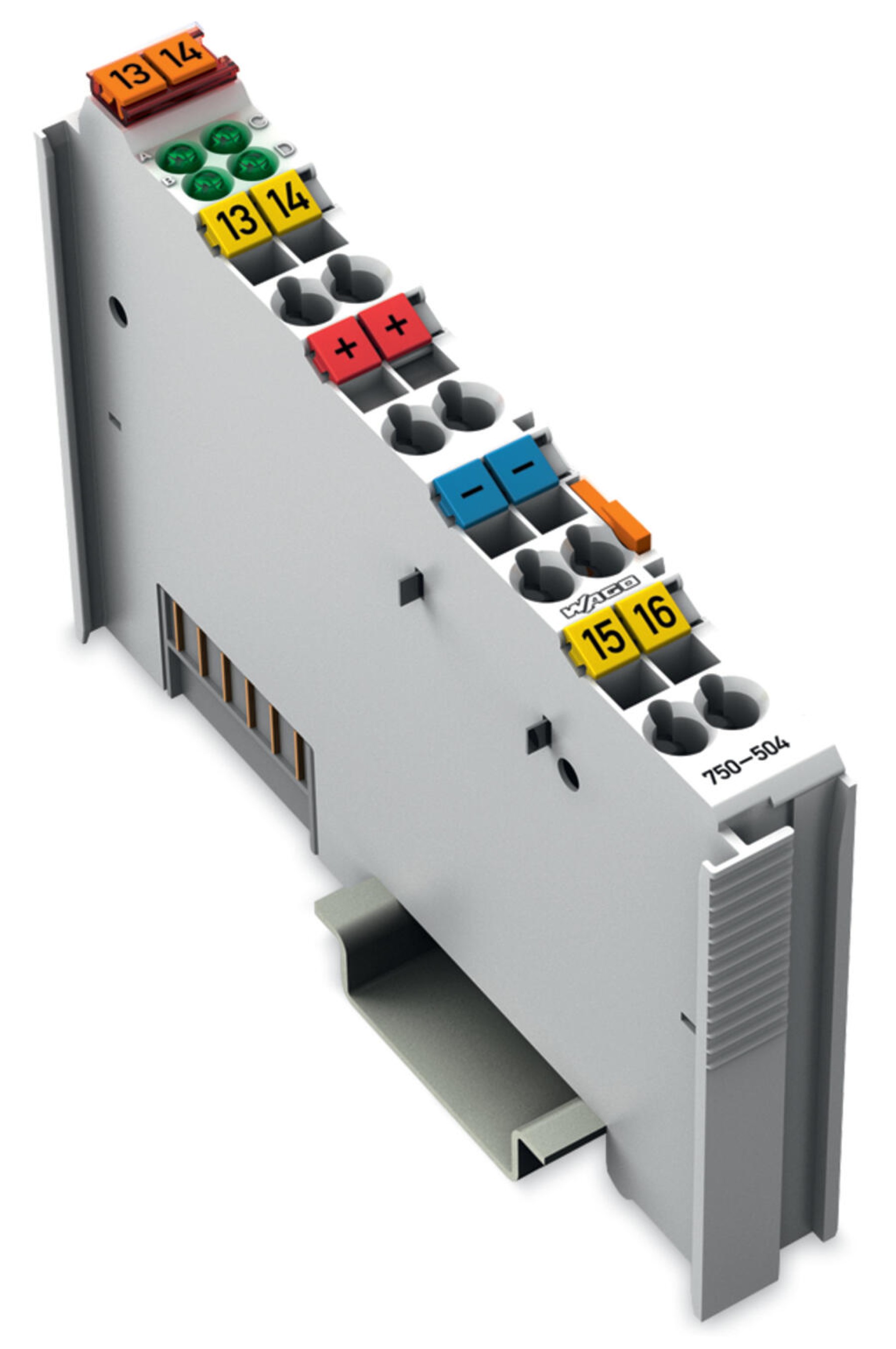 Wago Remote I/O 750-504 4 channel Digital Output 24 Vdc 0.5A