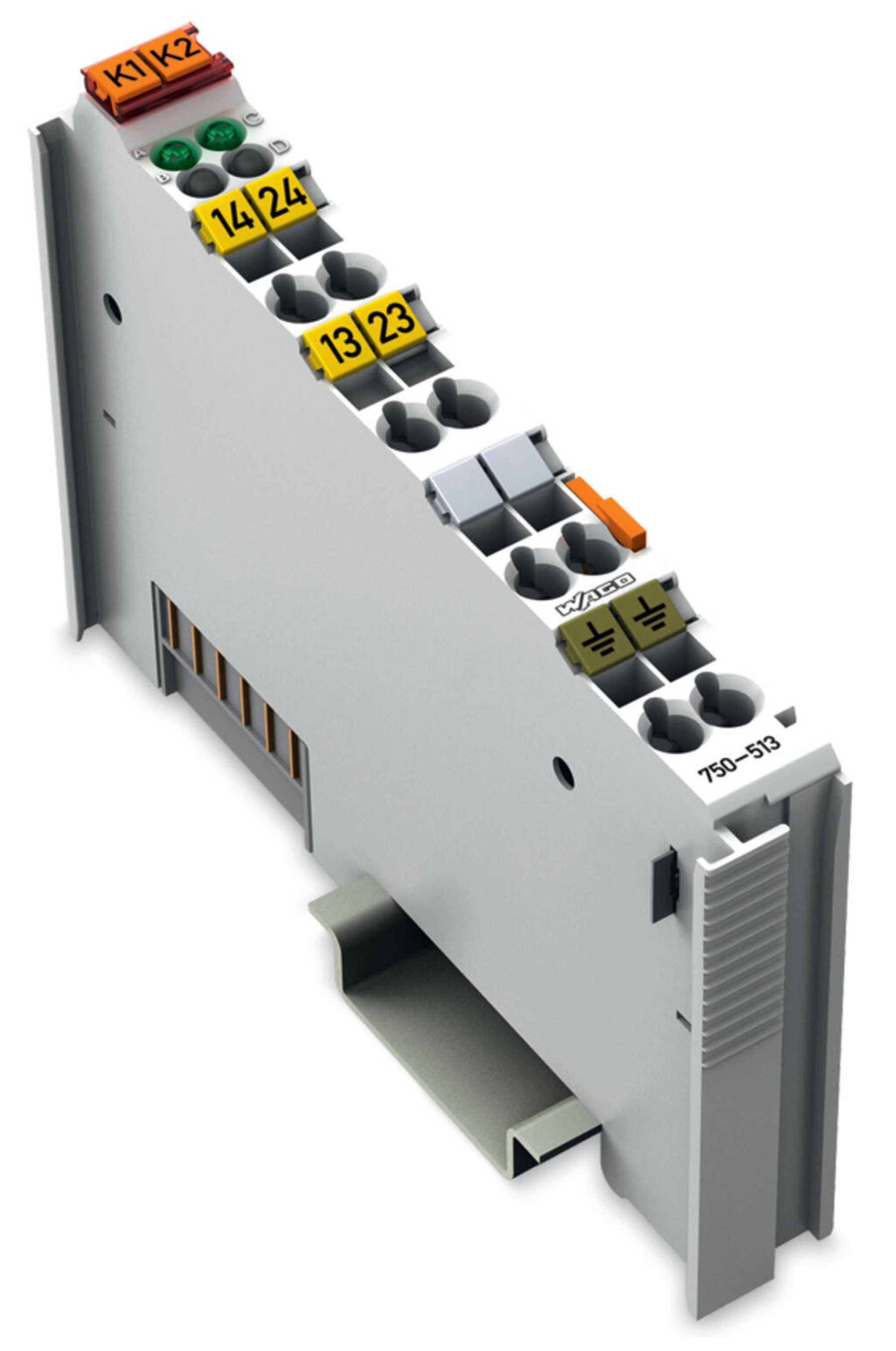 Wago Remote I/O 750-513 2 channel Digital Output Ac 250 V 2A Pot-Free Relay2No