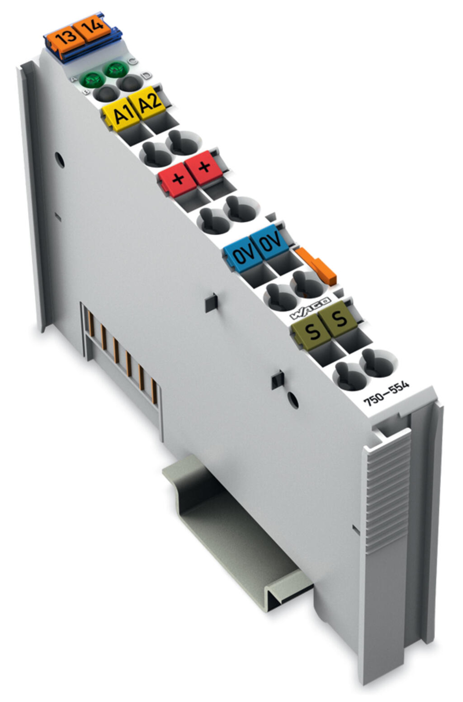 Wago Remote I/O 750-554 2 Channel Analog Output 2-4-Wire