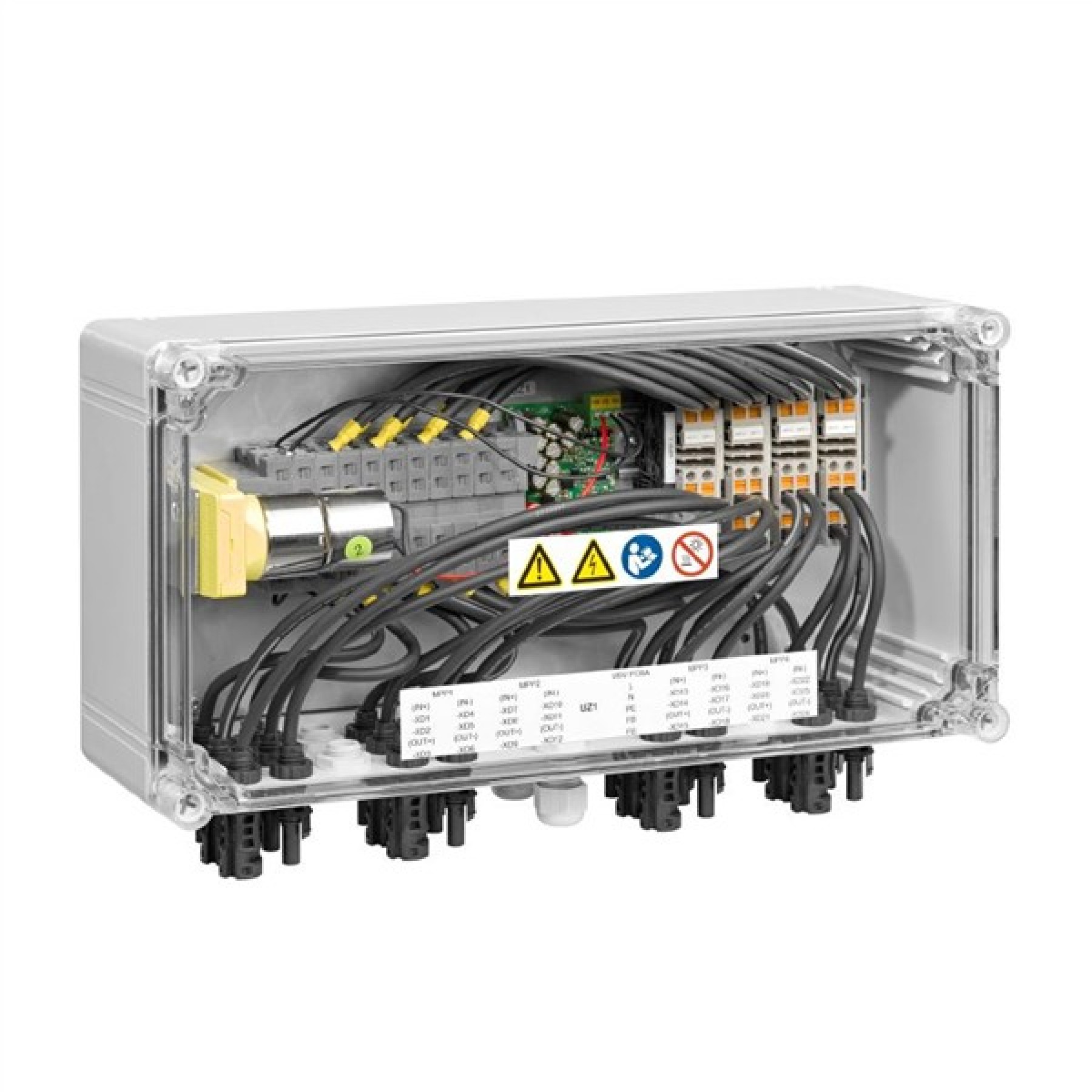 Weidmuller Photovoltaics Combiner Box Fireman's switch PV Next DC Combiner Box 2 In / 1 Out 4 MPP RD WM4 11