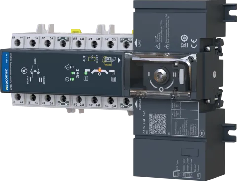 Socomec 93844008 Automatic Transfer Switch ATyS p M + com 4P 80A 230/400 VAC