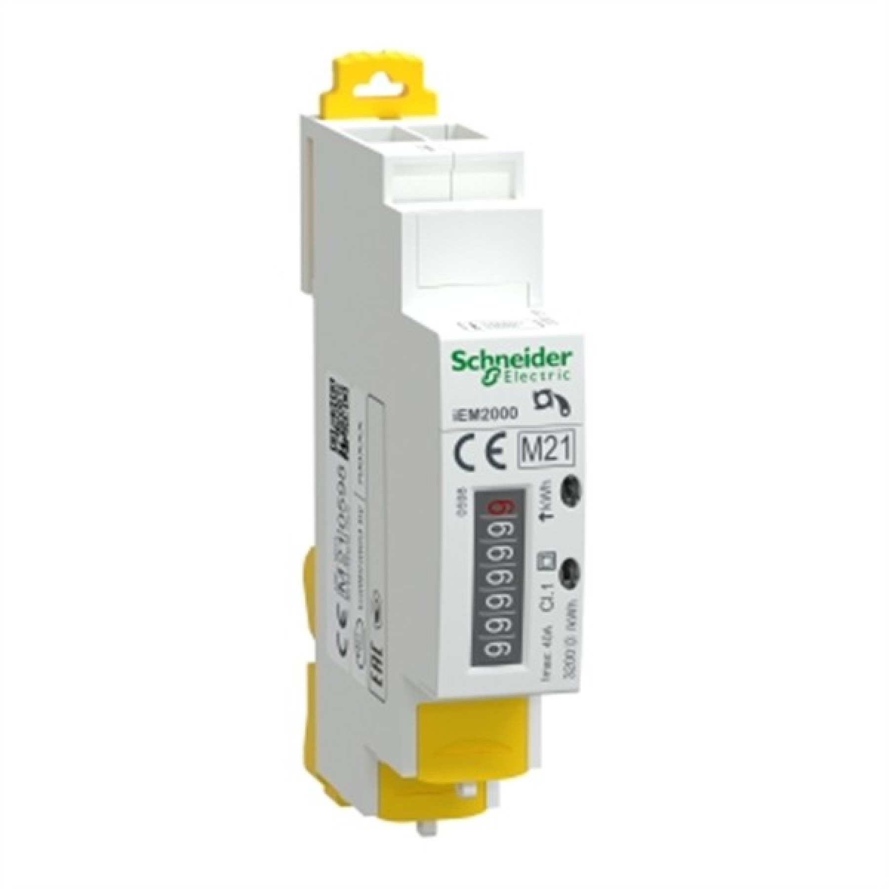 Schneider A9MEM2000modular single phase power meter iEM2000 - 230V - 40 A