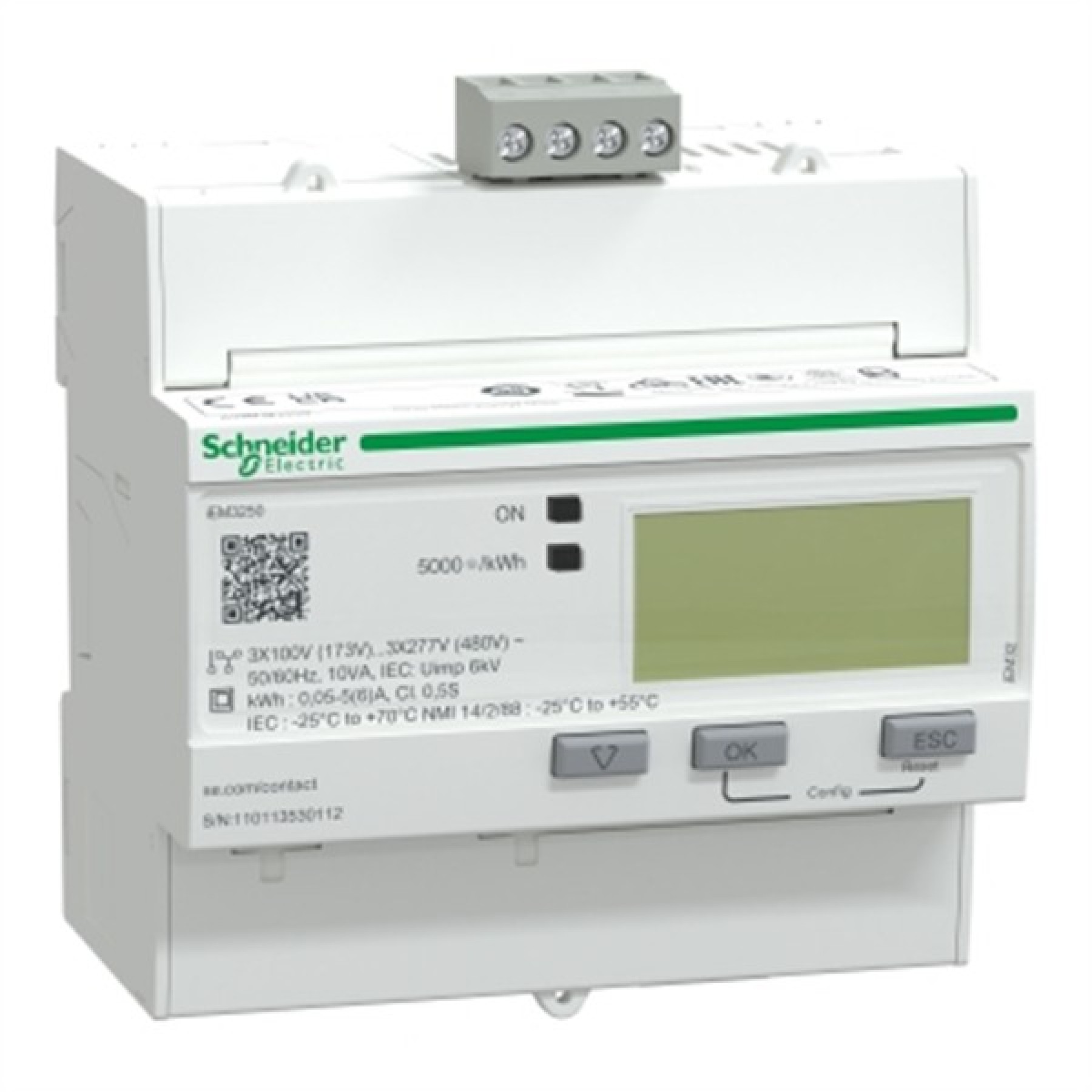 Schneider A9MEM3250 3 PhaseiEM3250 energy meter - CT - Modbus