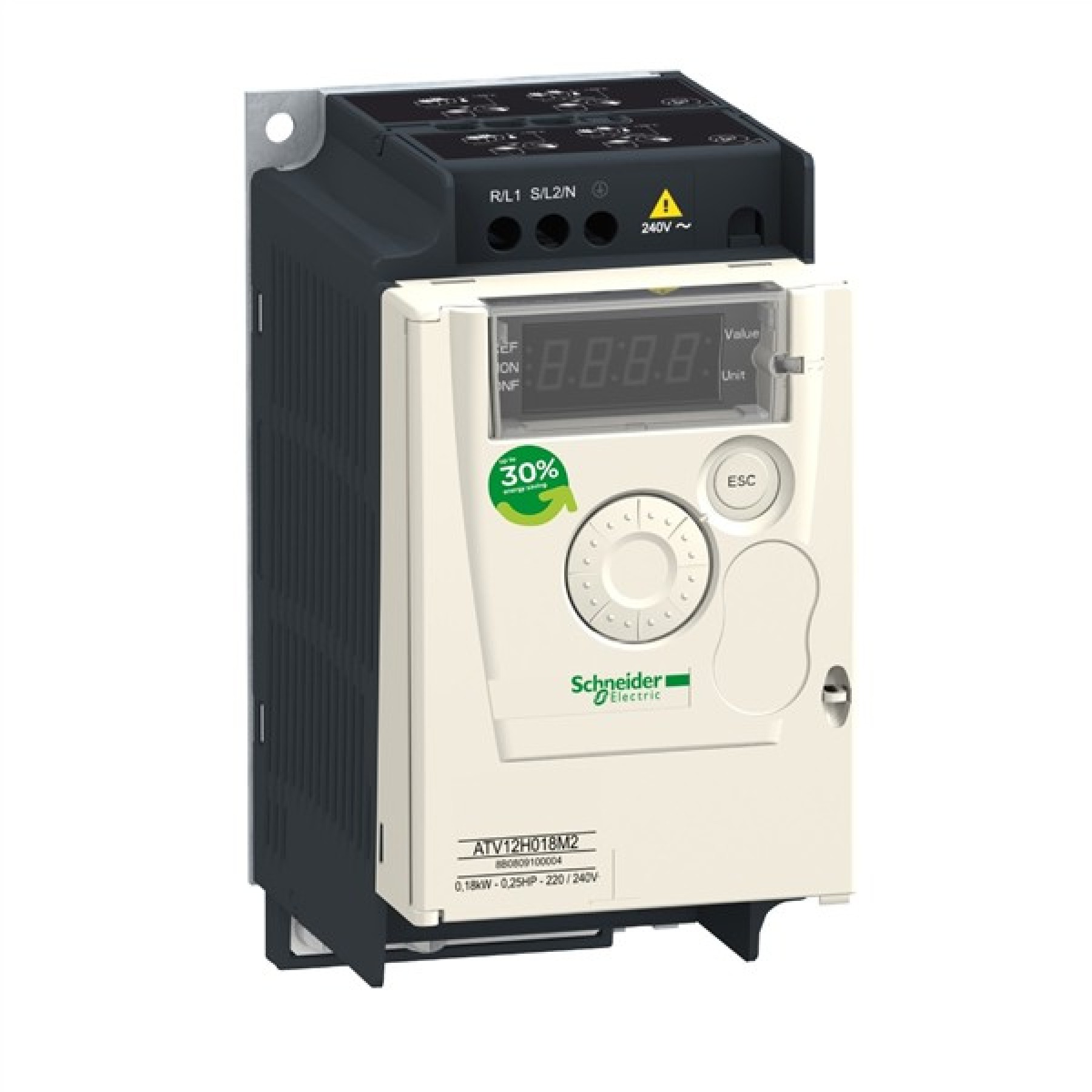 Schneider ATV12H018M3 Variable Speed Drive 0.18KW 240V 3PH IP20 HVAC INVERTER DRIVE