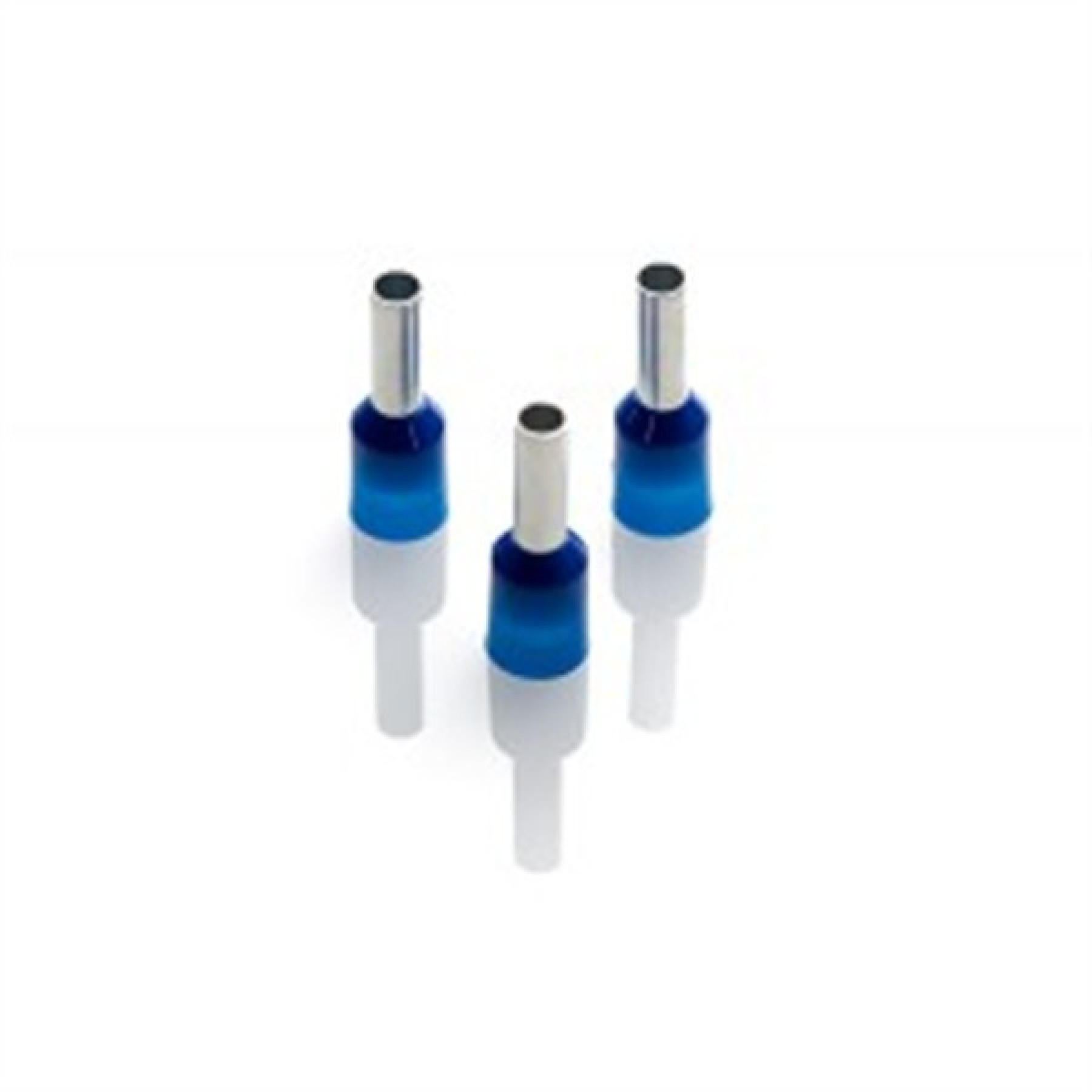 Partex CEF2508G Blue Single Insulated Boot Lace Cord End Ferrule 2.5mm
