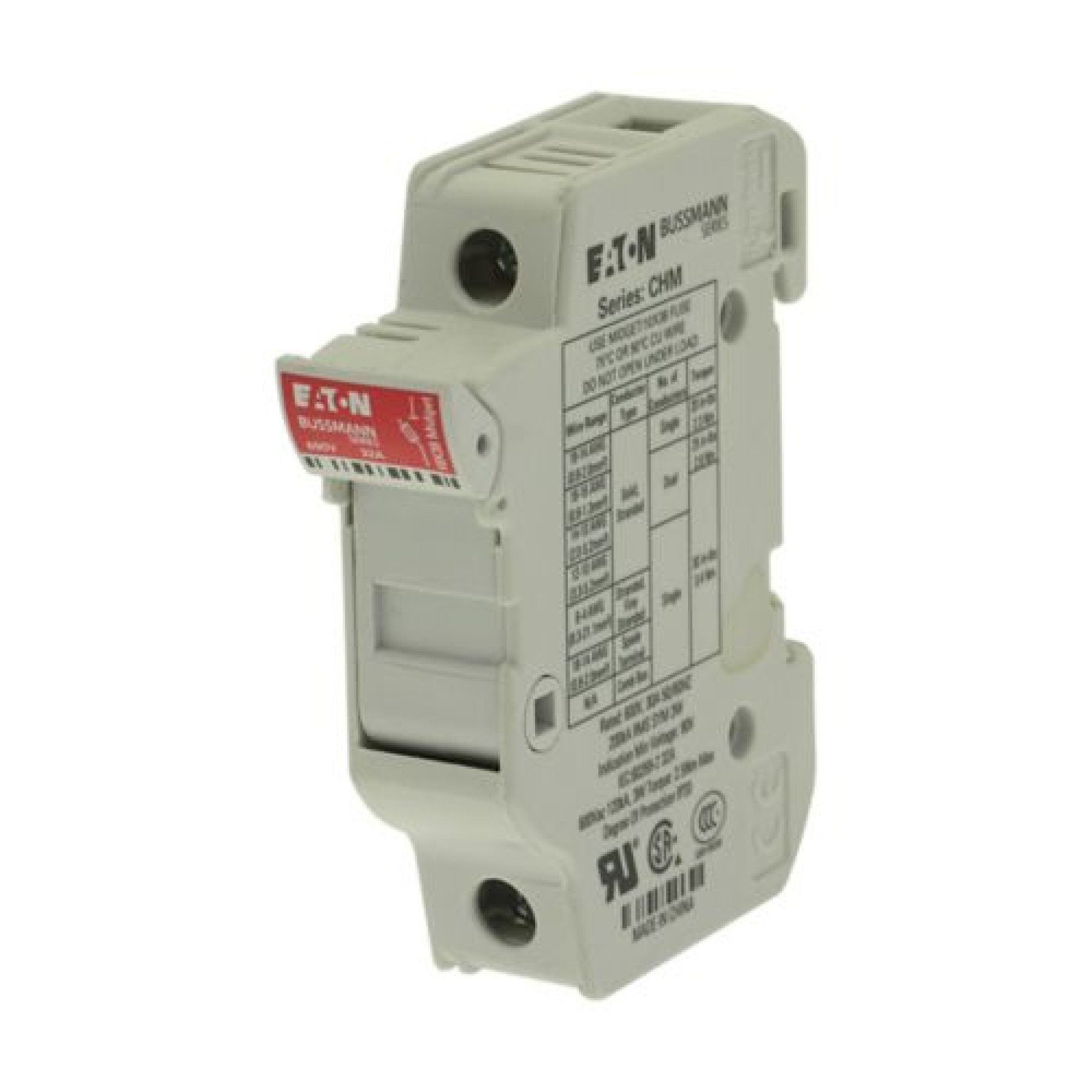 Bussman CHM1DU 10 X 38 32A 32AMP 1 Single Pole Fuse Holder