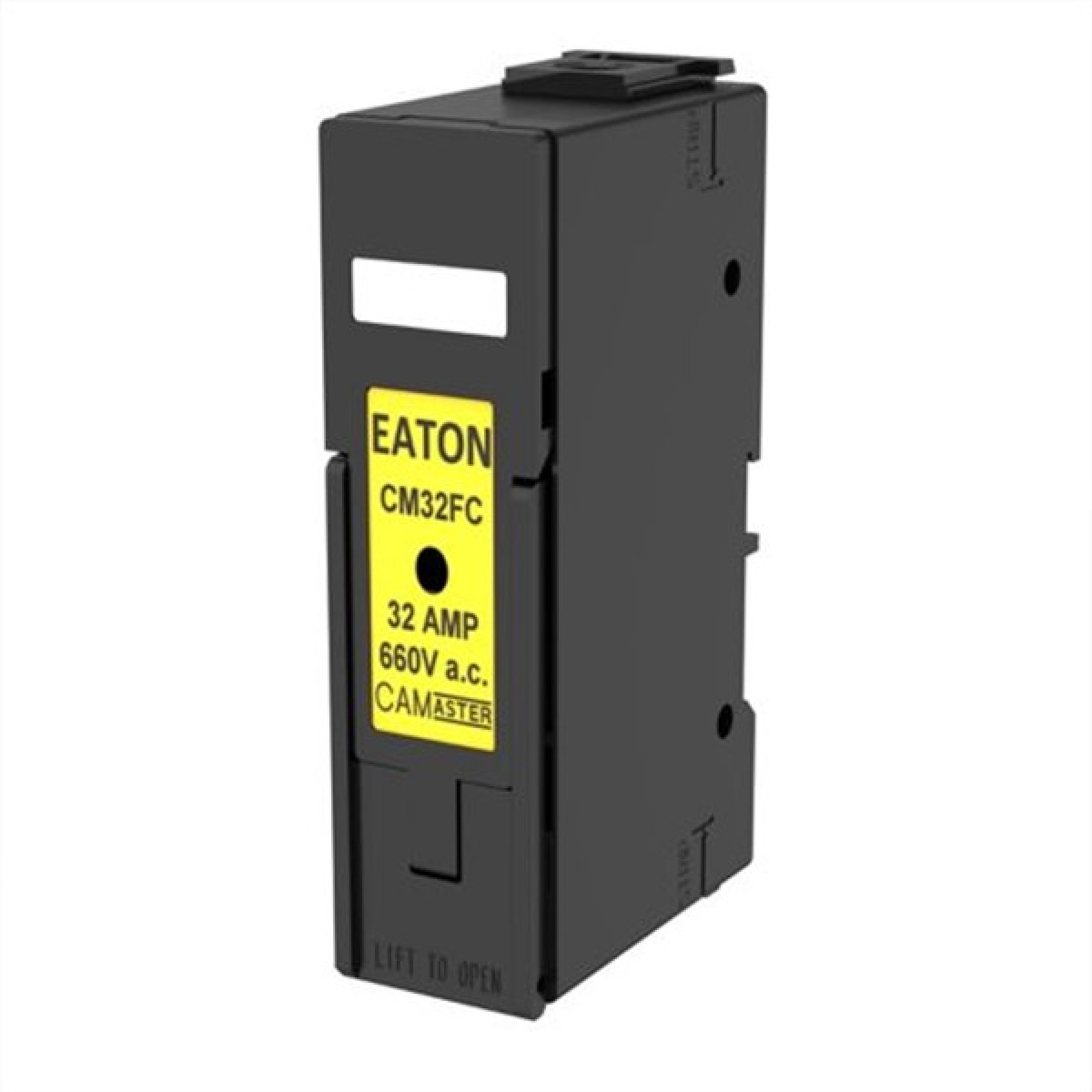 Bussman CM32FC 32A 32AMP Fuseholder low voltage 690VAC BS88 A2 1P Black fuse-link AAO