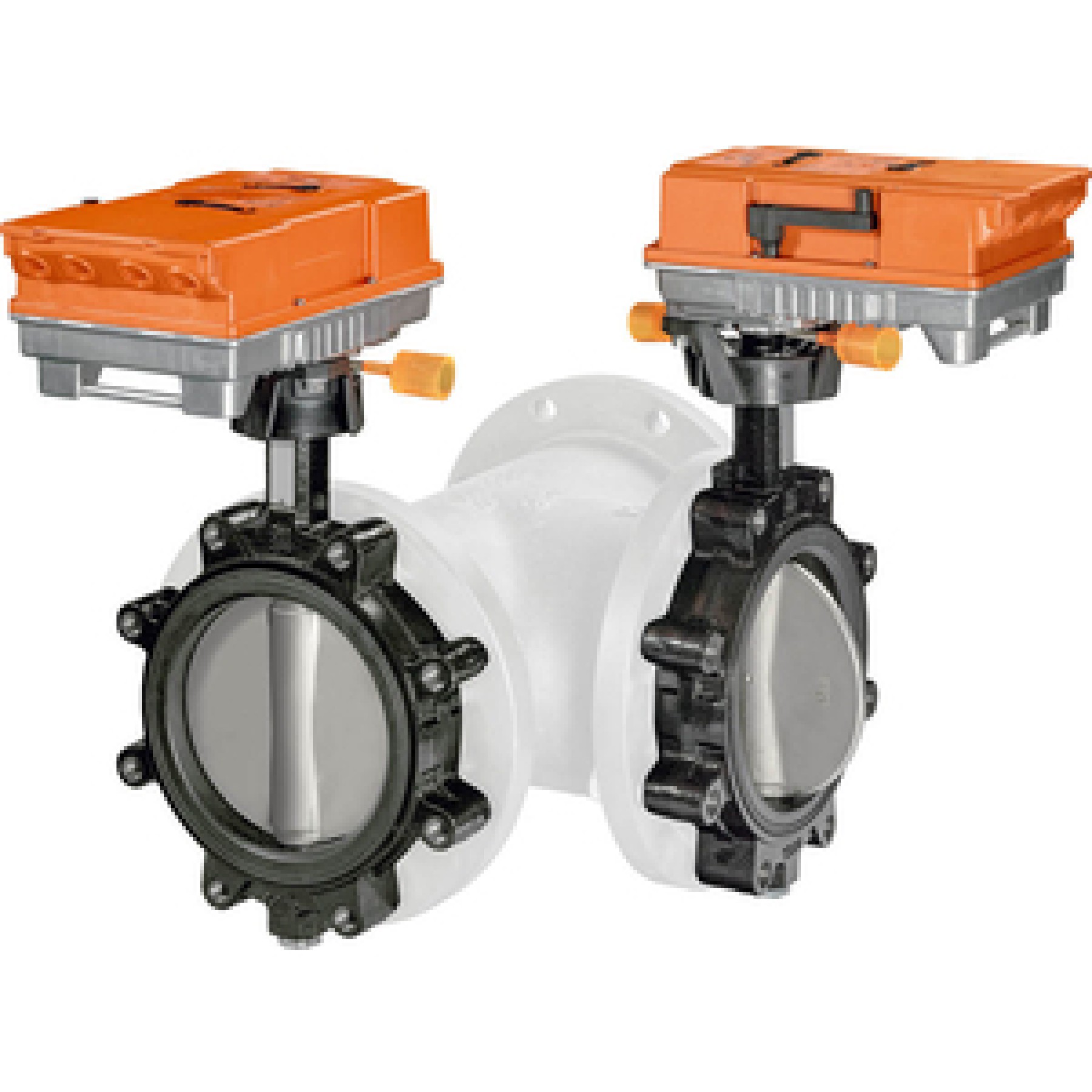 Belimo D7200WL/BAC  3-way butterfly valve 200mm with Actuator BACnet MS/TP Modbus RTU