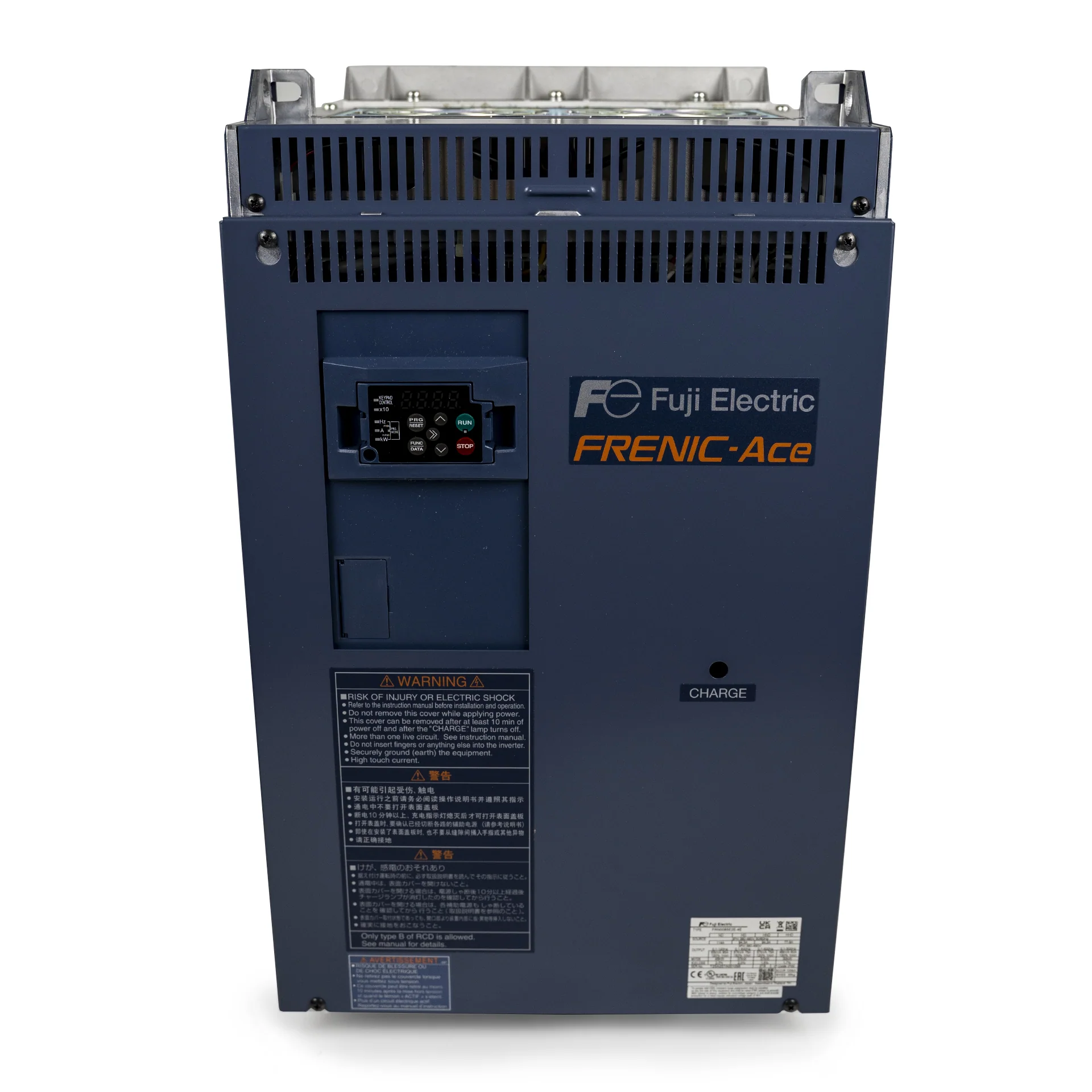 Fuji FRN0105E2E-4E Fuji Frenic-ACE HD Inverter Drive 45Kw