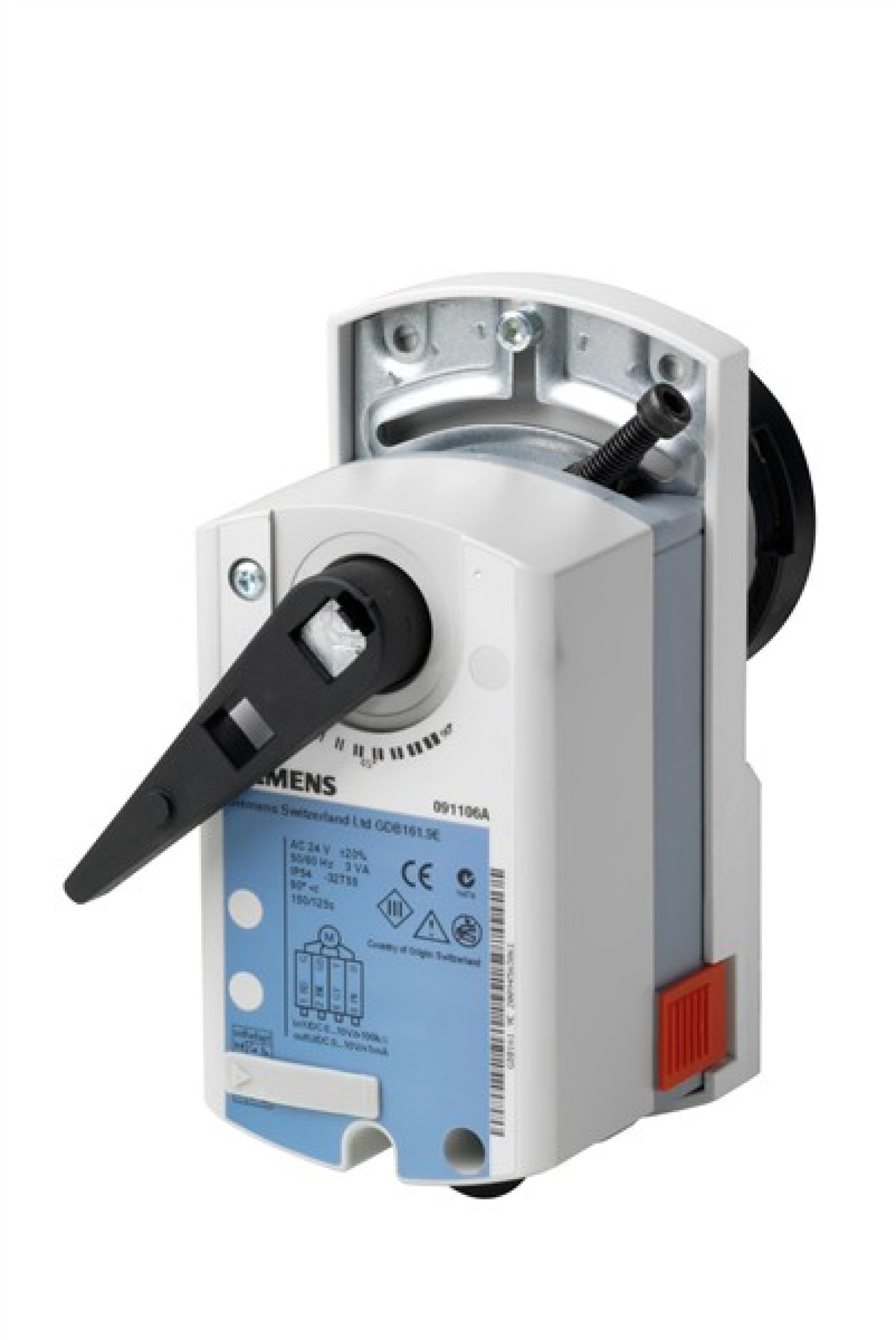 Siemens GDB161.9E 5Nm Modulating Rotary Valve Actuator for Ball Valves up to DN25 Non Spring Return 0-10V Control 24V