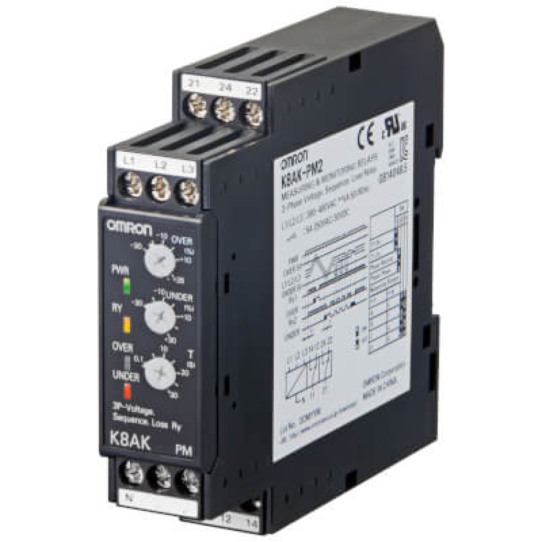 Omron Monitoring Relay operating 115 to 240v AC