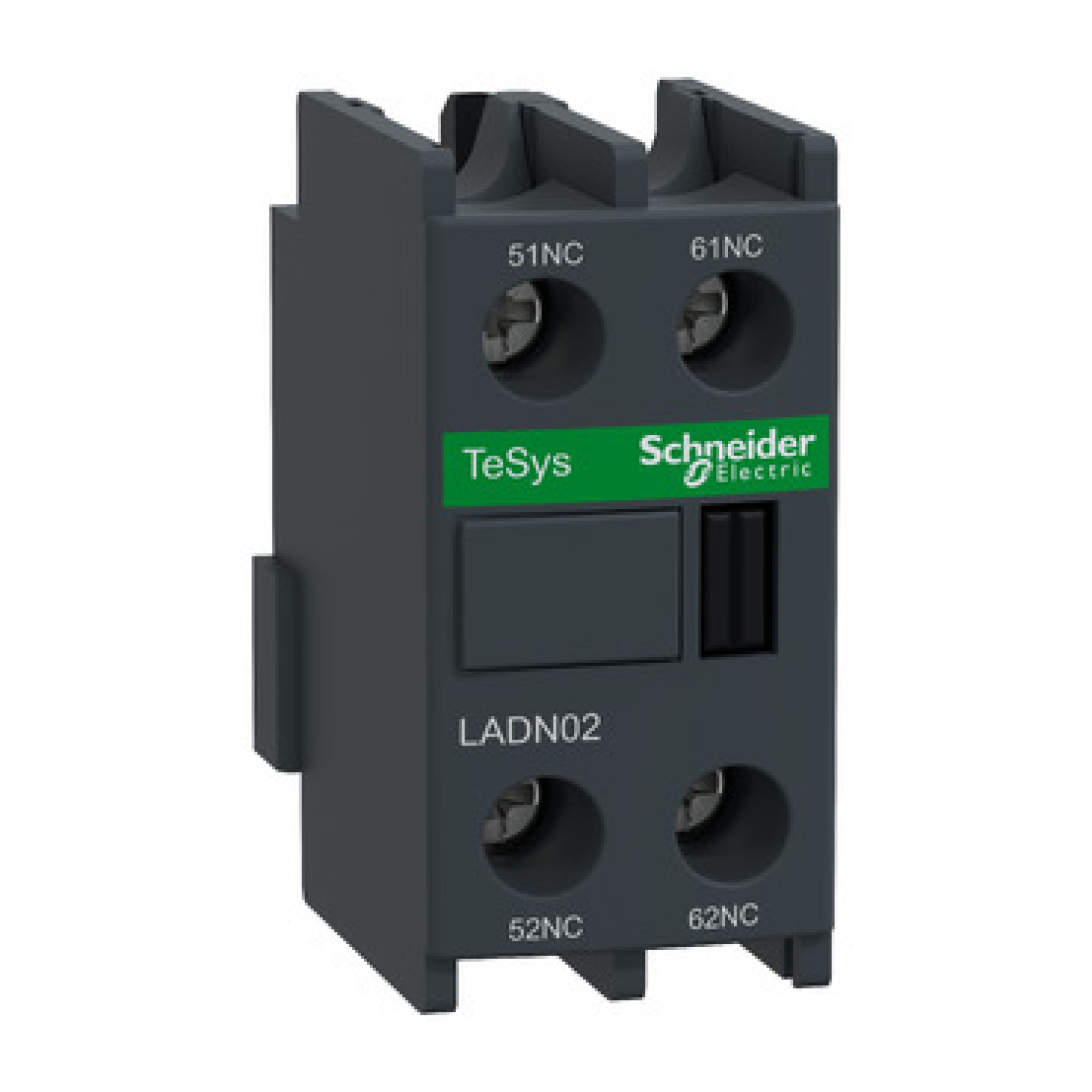 Schneider LADN02 Auxiliary Contact 2NC Top Mount