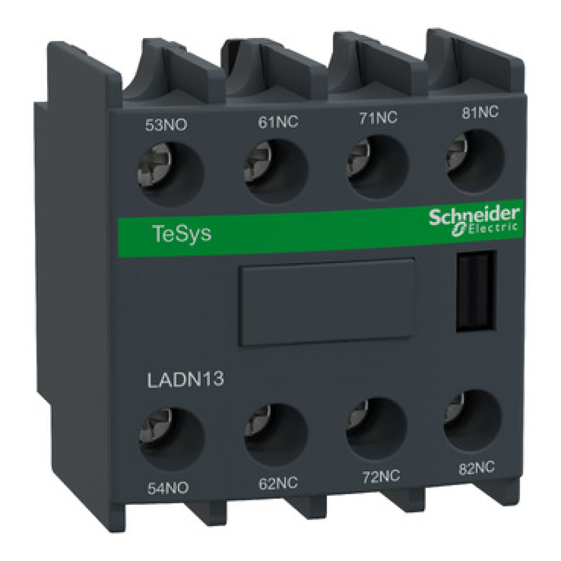 Schneider LADN13 Auxiliary Contact 1NO 3NC Front Mount LC1D