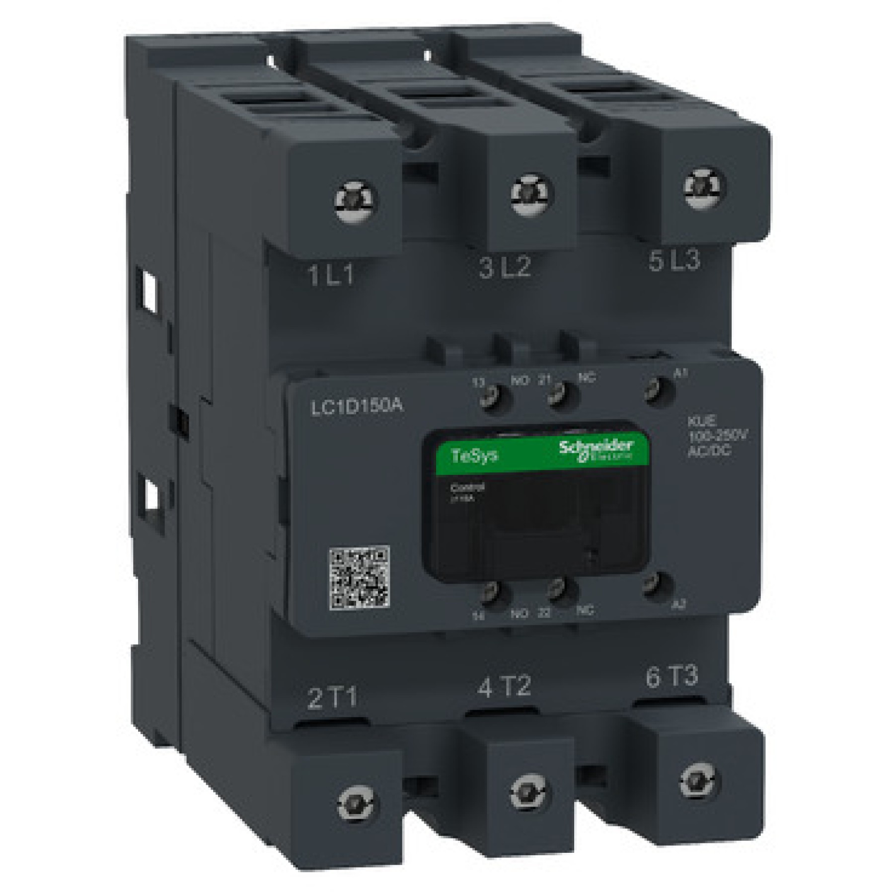Schneider LC1D150A 50AMP 150A 50AMPMPKUE Contactor 3P 150A 50AMP 150A 50AMPMP 75KW 100-250VAC/DC