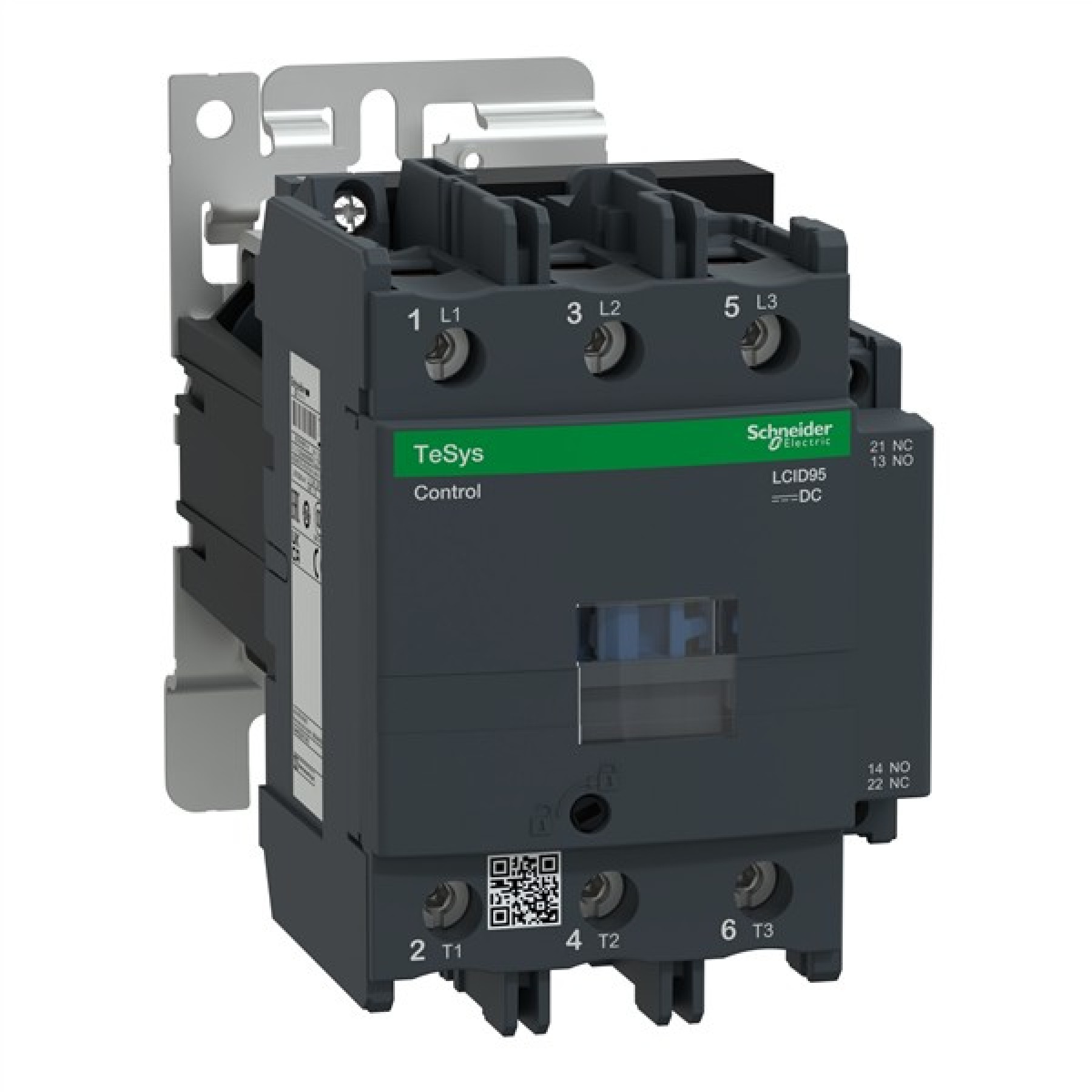 Schneider LC1D95BD Contactor 95A 95AMP 45KW 3P 3NO 24VACDC