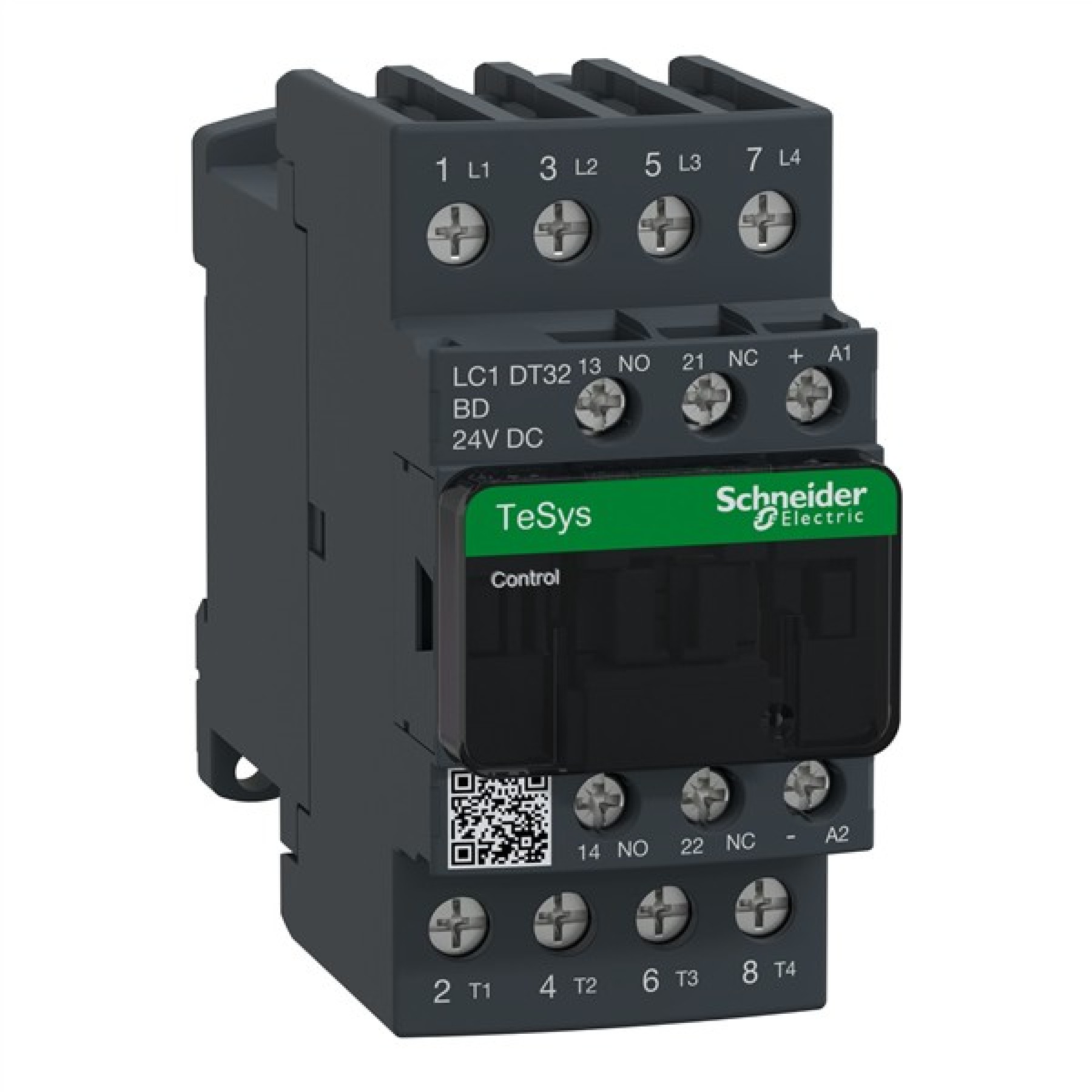 Schneider LC1DT32BD Contactor 32A 32AMP 4P 24VACDC