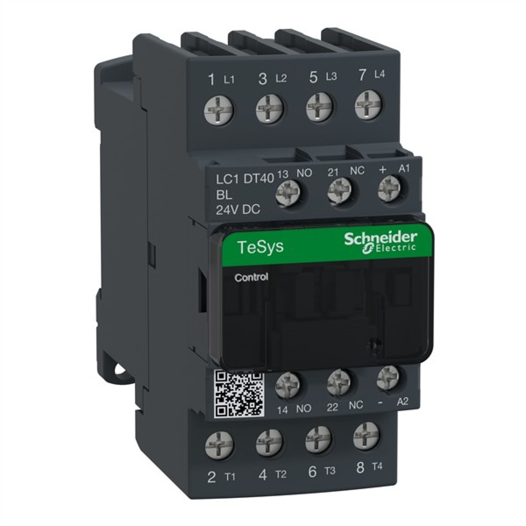 Schneider LC1DT40BL Contactor 40A 40AMP 4P 2.4W 24VACDC