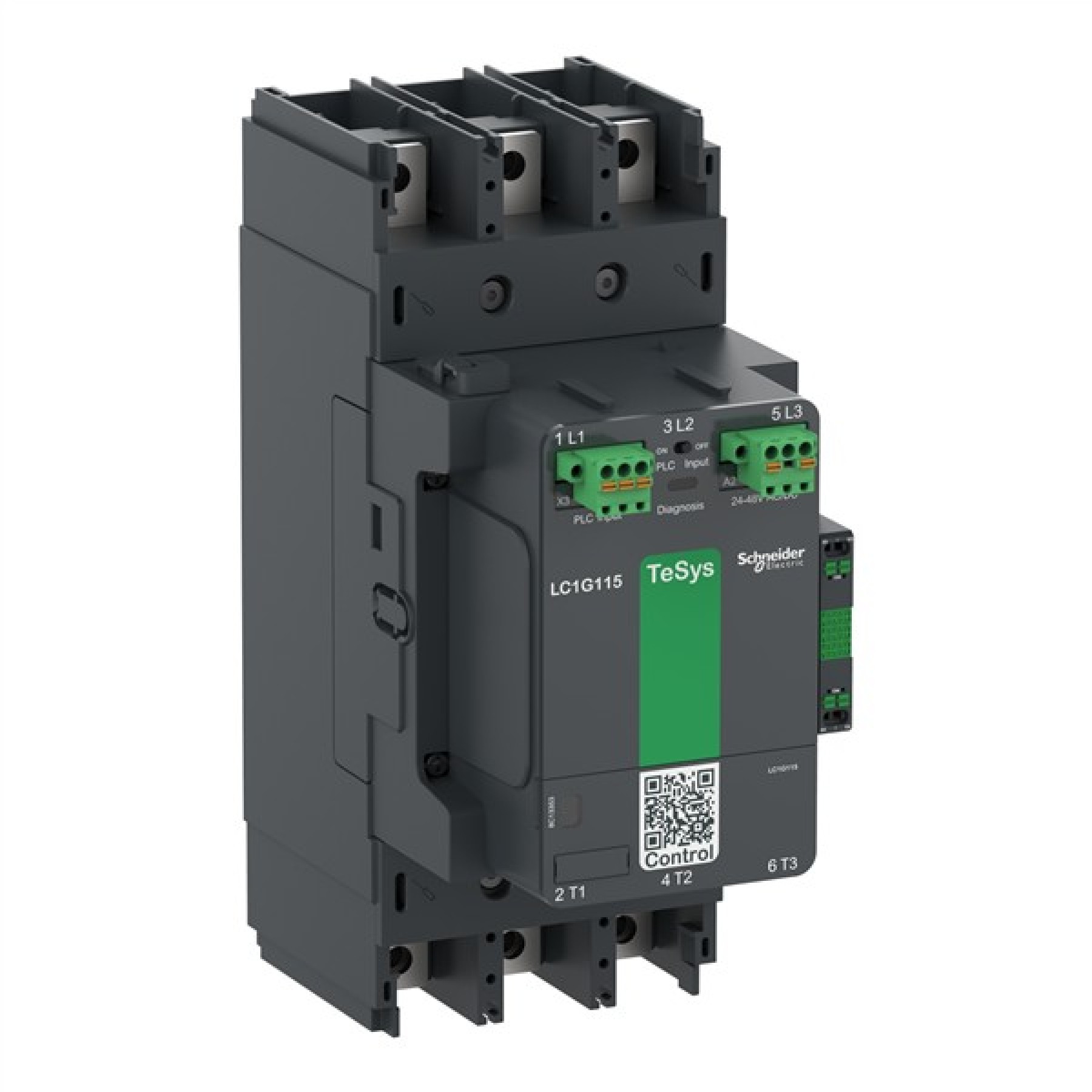 Schneider LC1G225BEEA Contactor 225A 225AMP 132KW 3P ADV 24-48VACDC