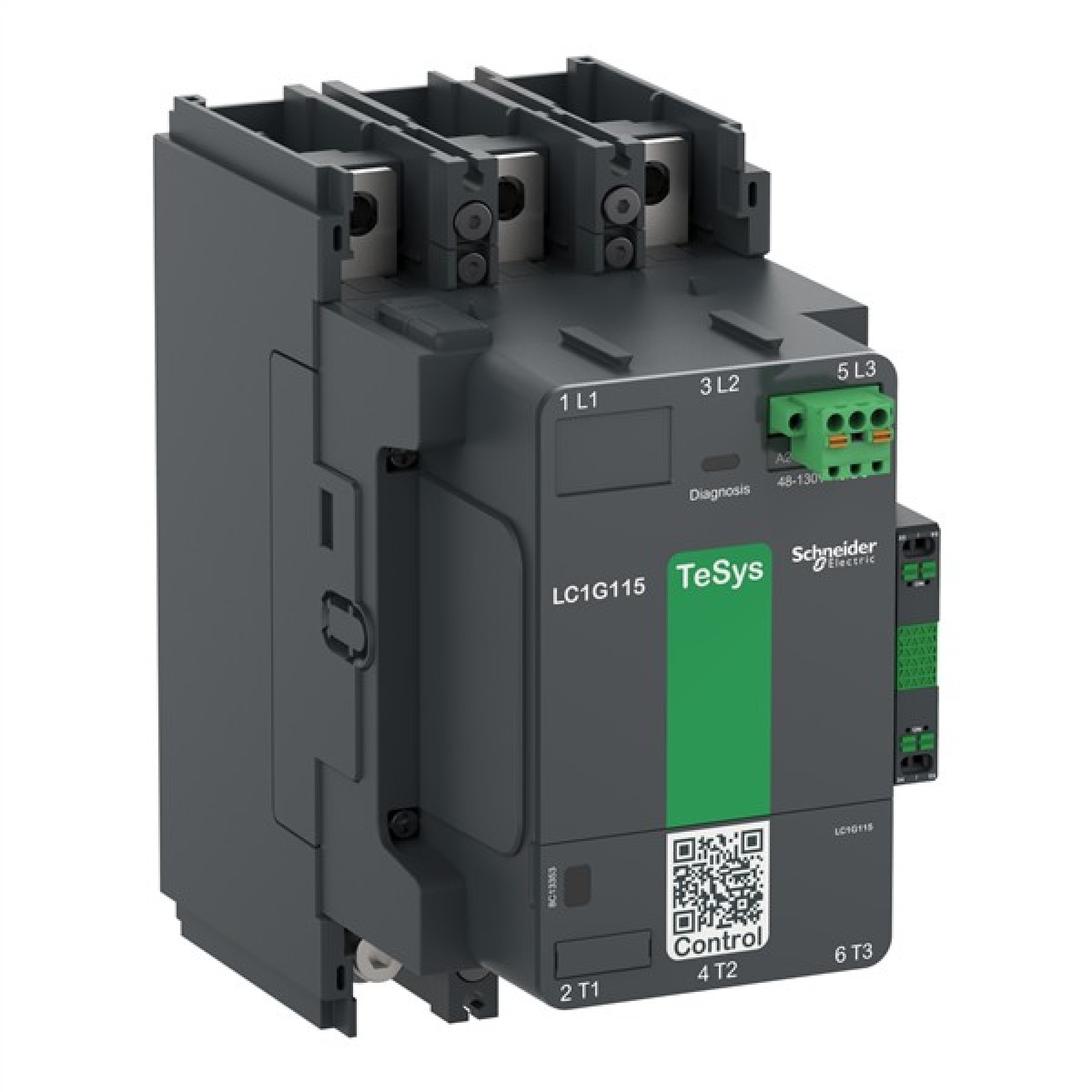 Schneider LC1G225KUEN Contactor 225A 225AMP 132KW 3P 100-250VACDC