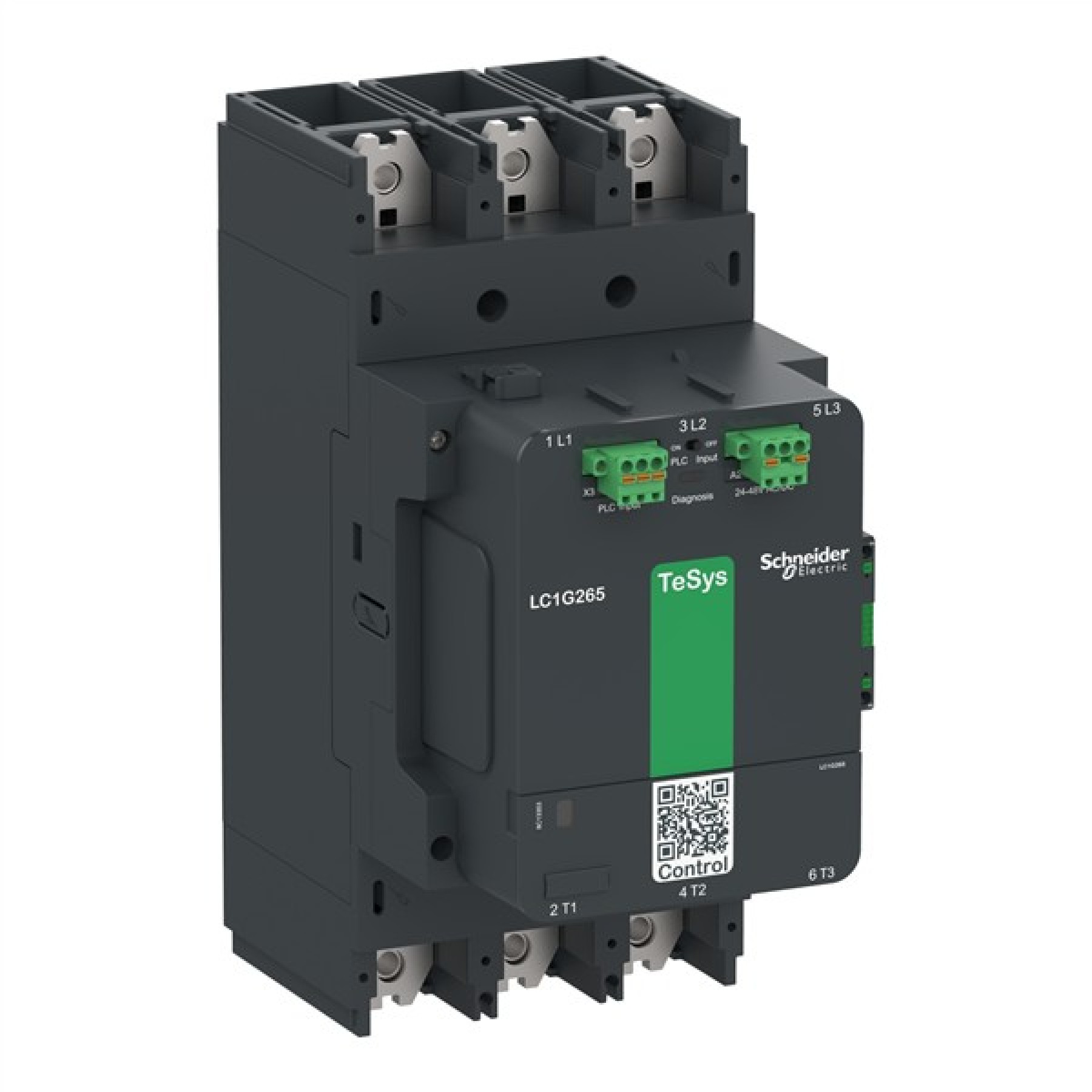 Schneider LC1G400BEEA Contactor 400A 400AMP 250KW 3P 24-48VACDC