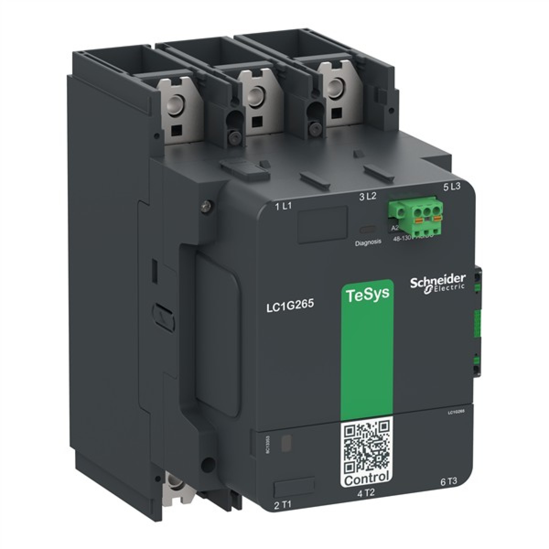 Schneider LC1G400KUEN Contactor 400A 400AMP 250KW 3P 100-250VACDC