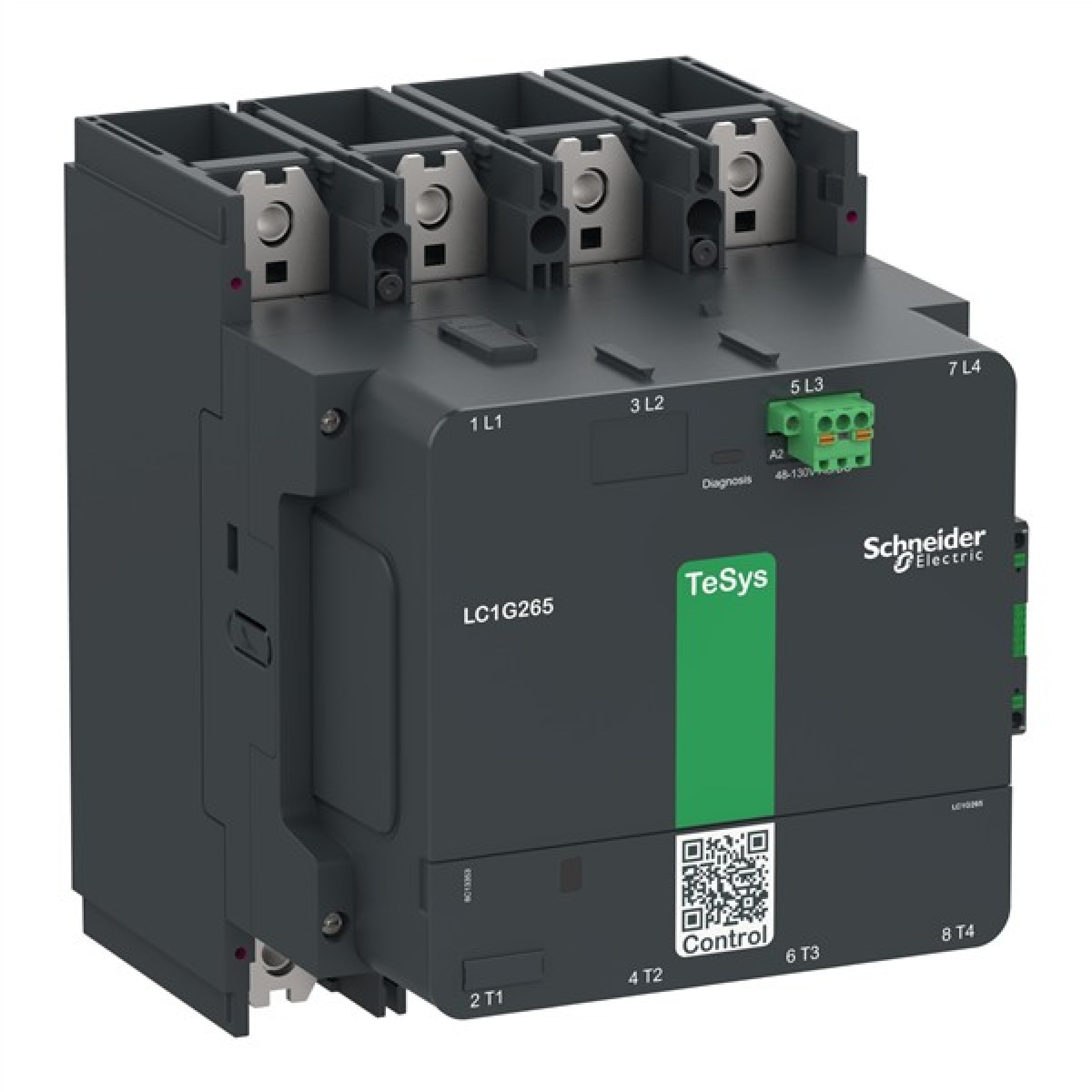 Schneider Contactor 500A 4P Std 100-250
