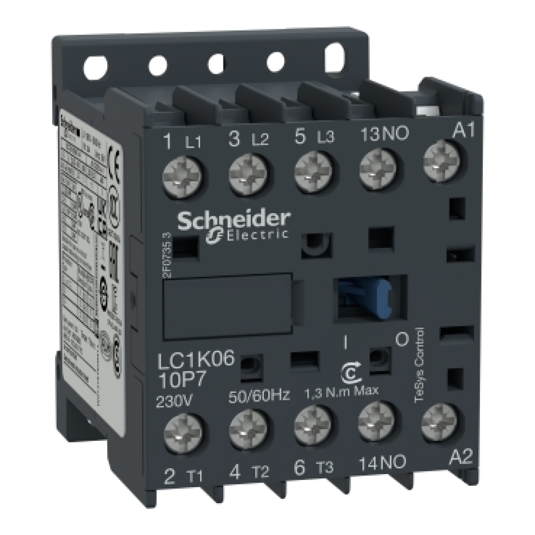 Schneider Contactor - 1NO 16A 3P 230V AC